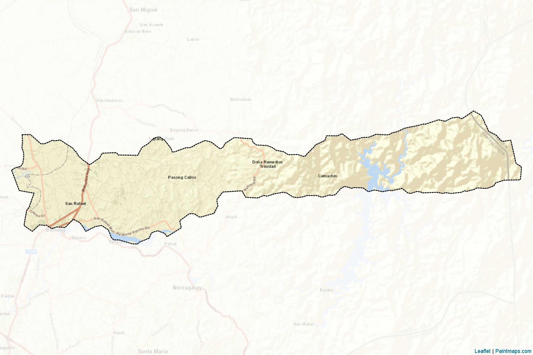 San Rafael (Bulacan) Map Cropping Samples-2