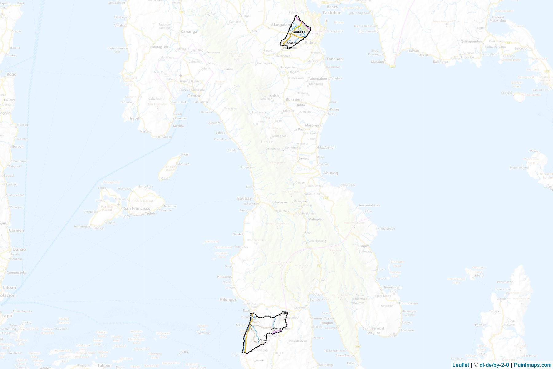 Santa Fe (Leyte) Map Cropping Samples-1