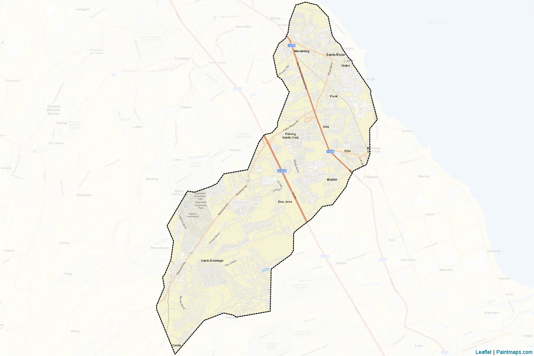 Santa Rosa (Laguna) Map Cropping Samples-2