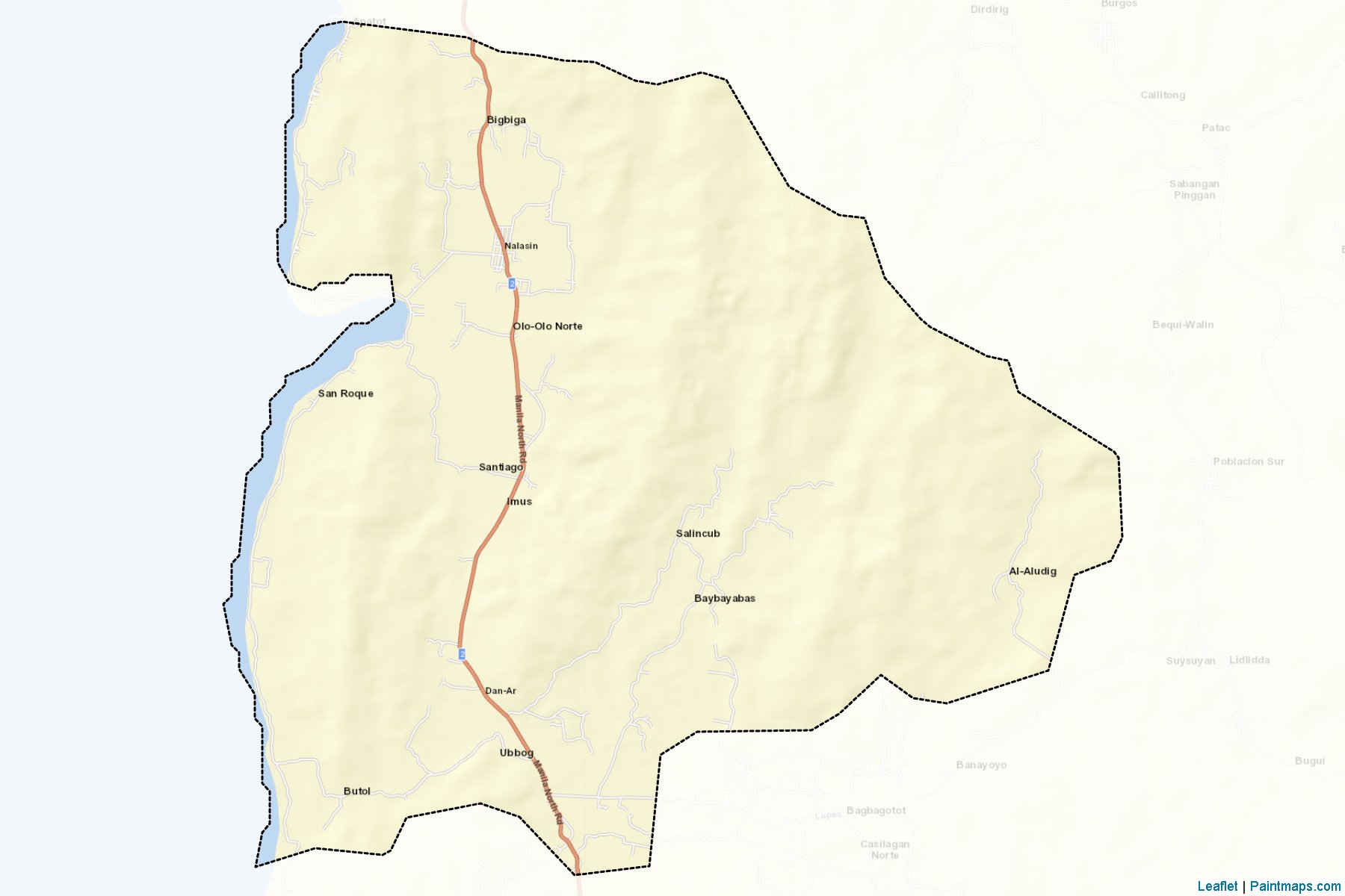 Santiago (Ilocos Sur) Map Cropping Samples-2