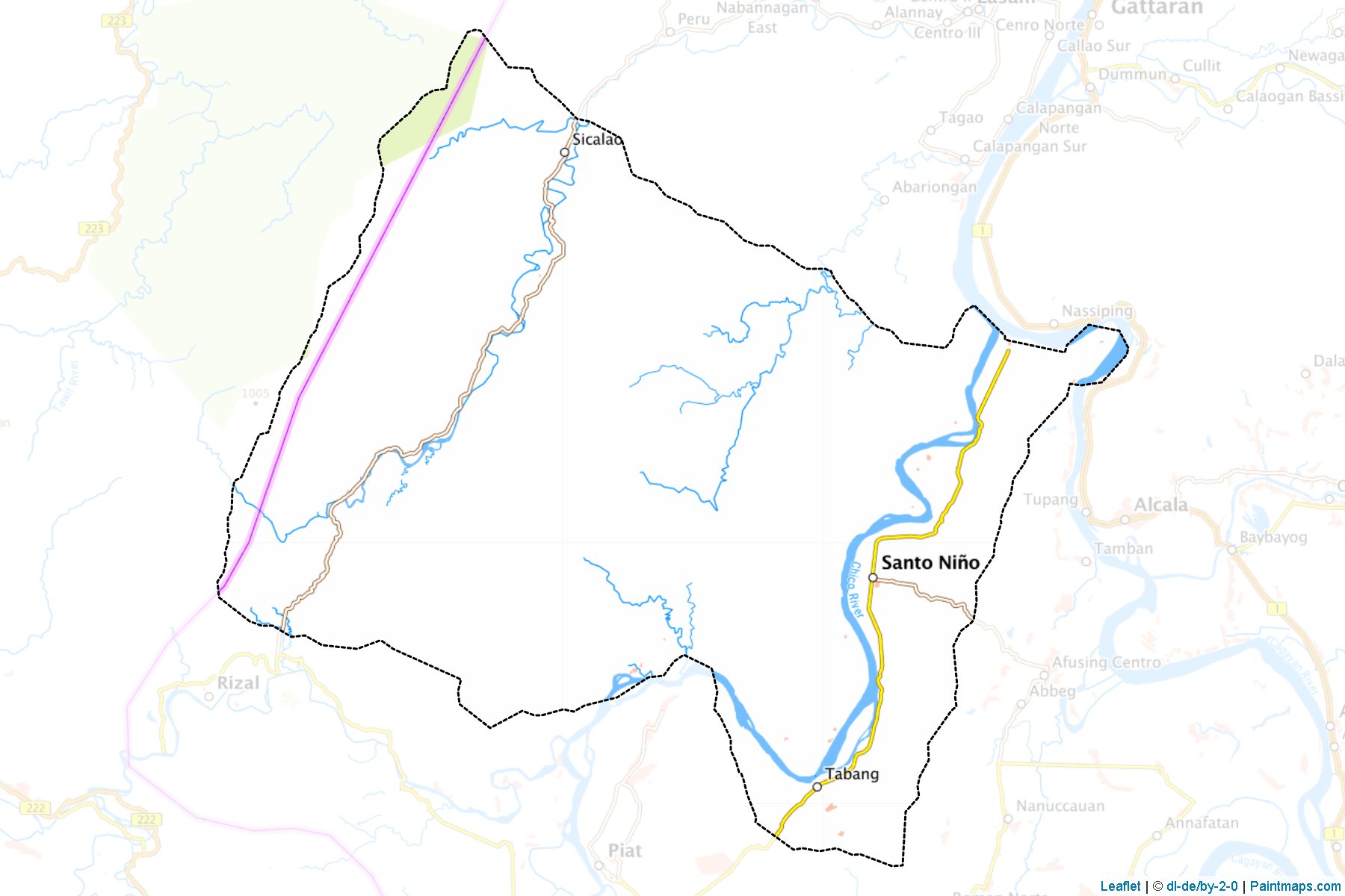 Santo Niño (Cagayan) Map Cropping Samples-1