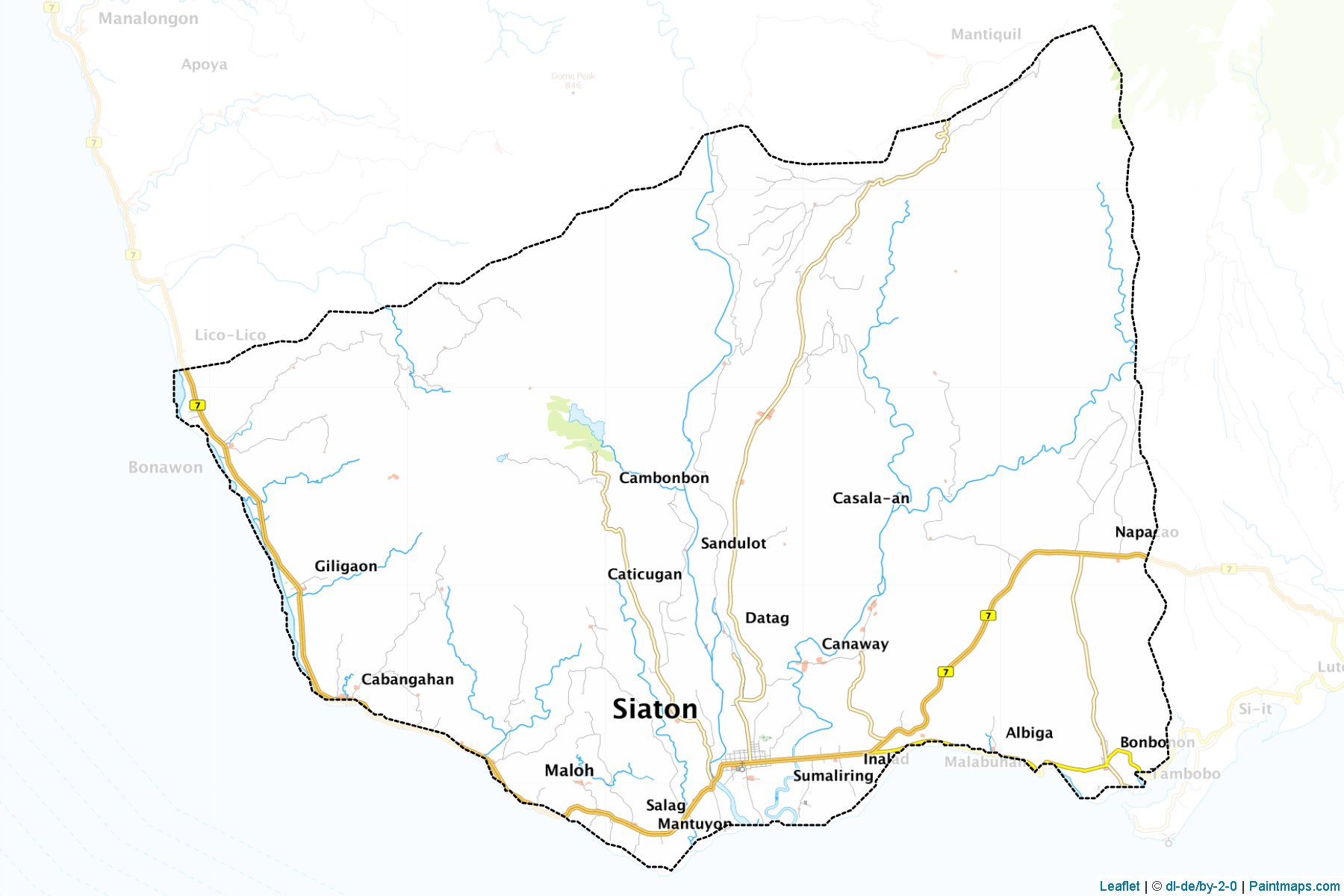 Siaton (Negros Oriental) Map Cropping Samples-1