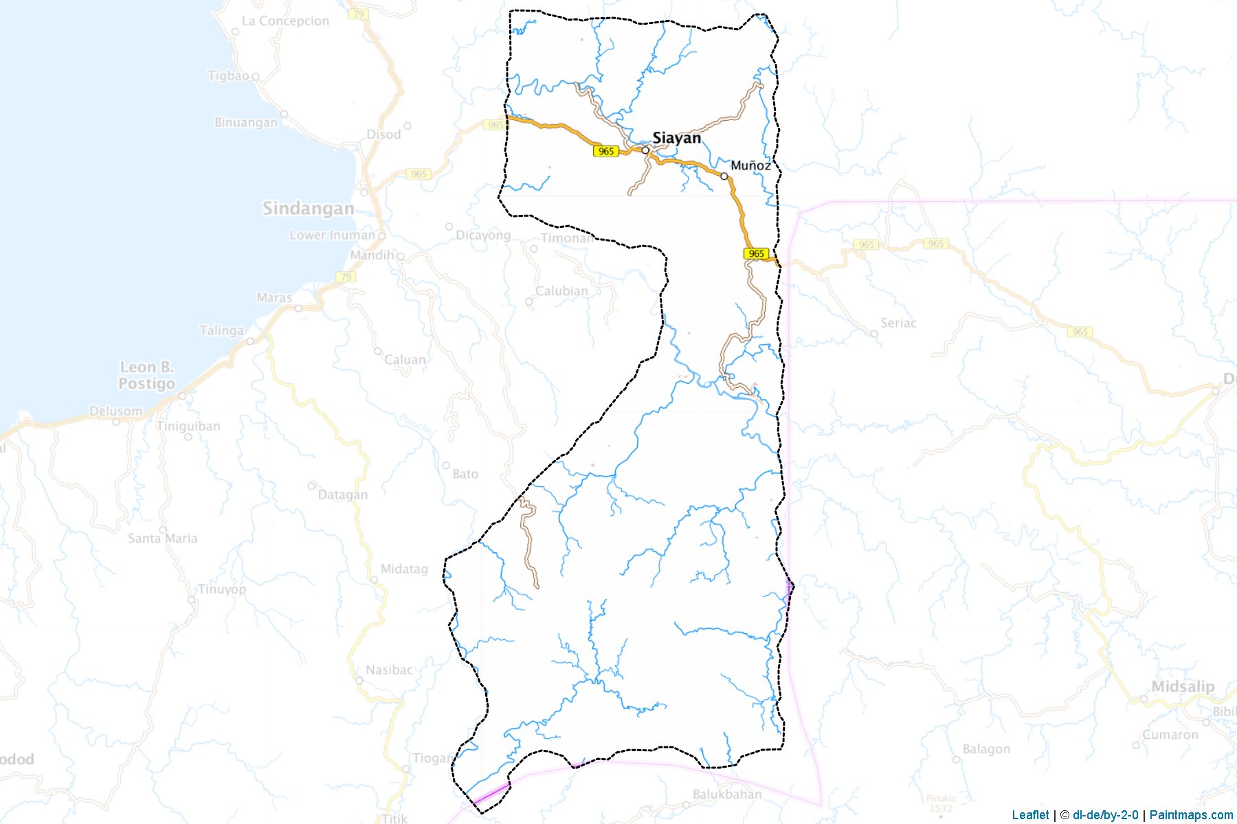 Siayan (Zamboanga del Norte) Map Cropping Samples-1