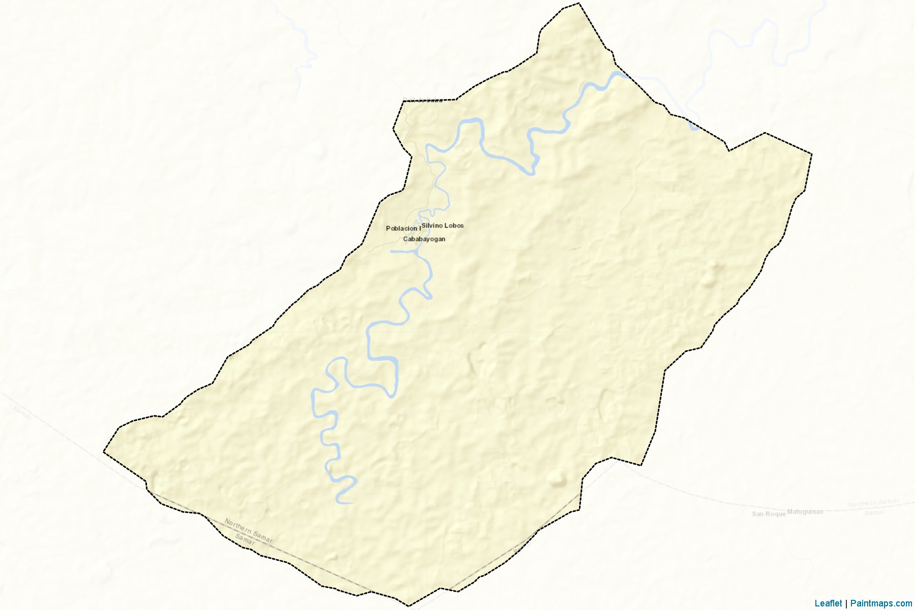 Silvino Lobos (Northern Samar) Map Cropping Samples-2