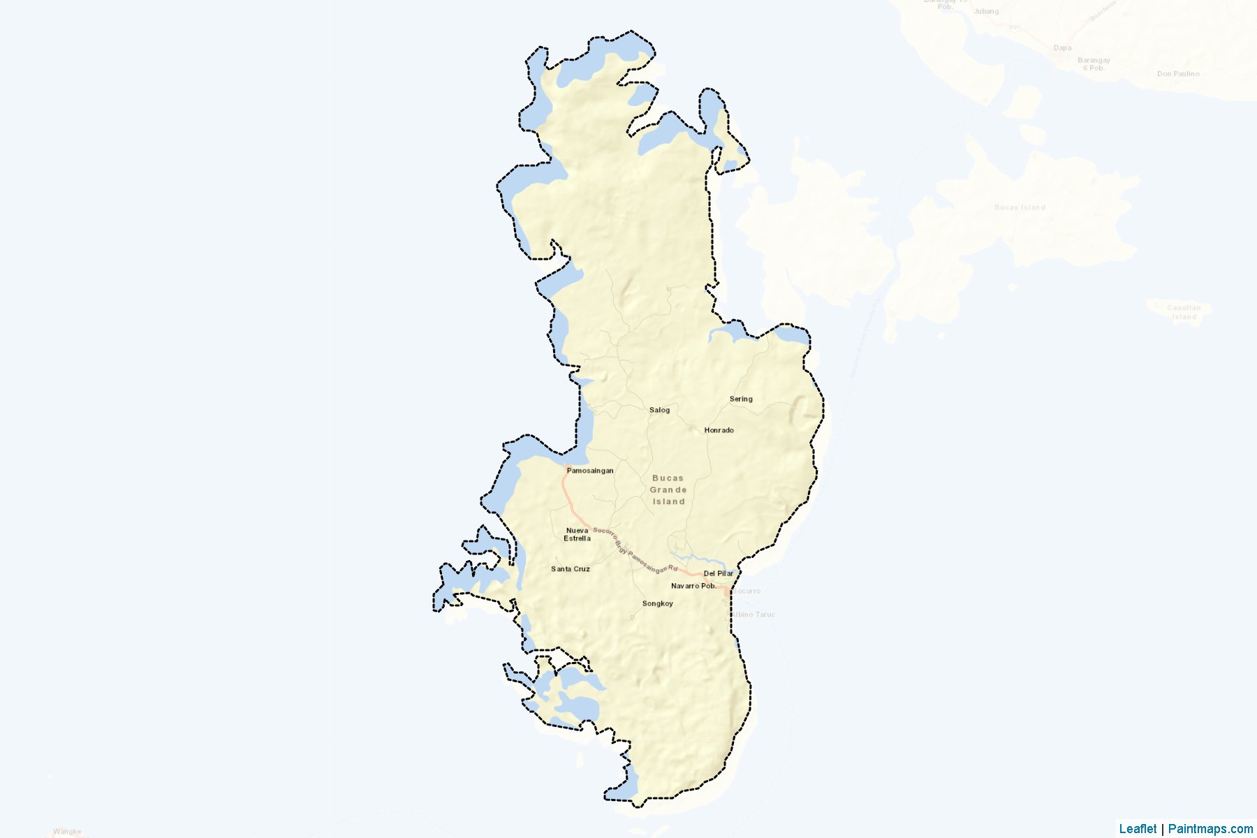 Socorro (Surigao del Norte) Map Cropping Samples-2