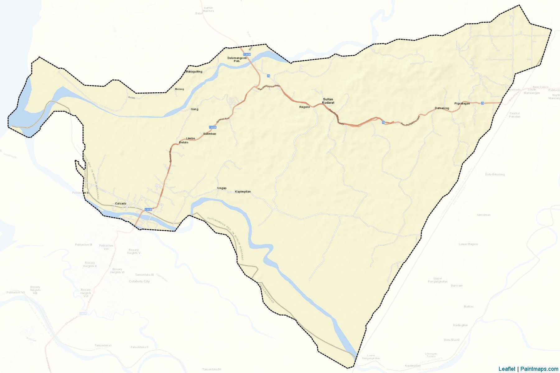 Sultan Kudarat (Maguindanao) Map Cropping Samples-2