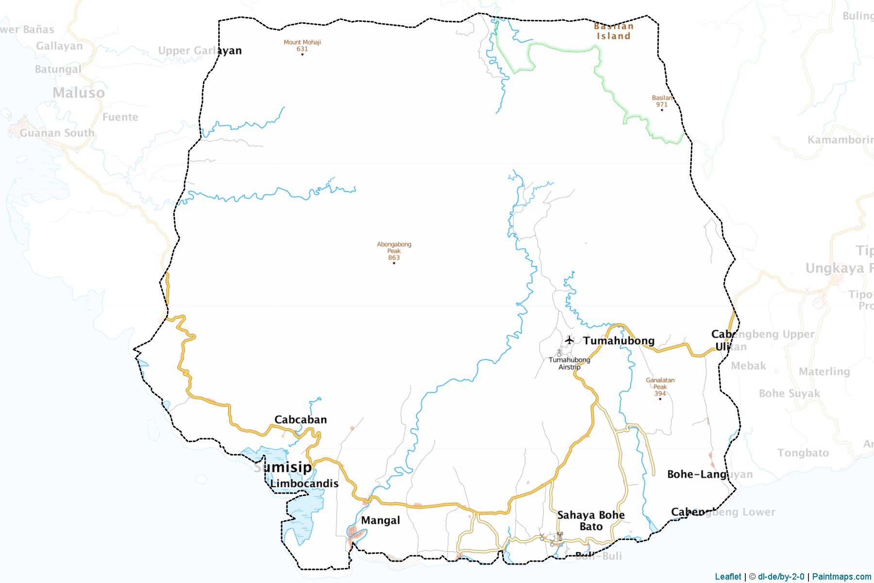 Sumisip (Basilan) Map Cropping Samples-1