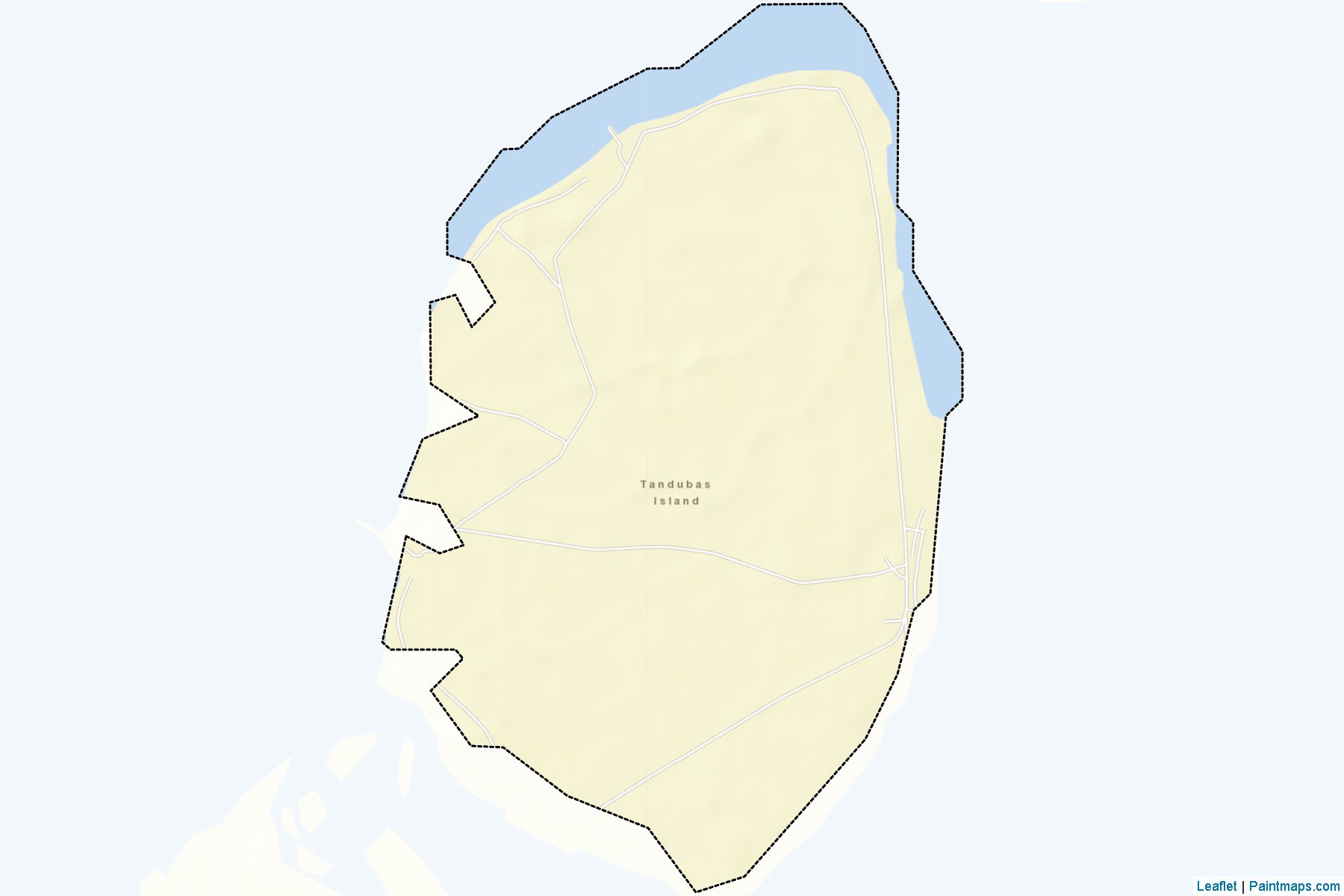 Muestras de recorte de mapas Tandubas (Tawi-Tawi)-2