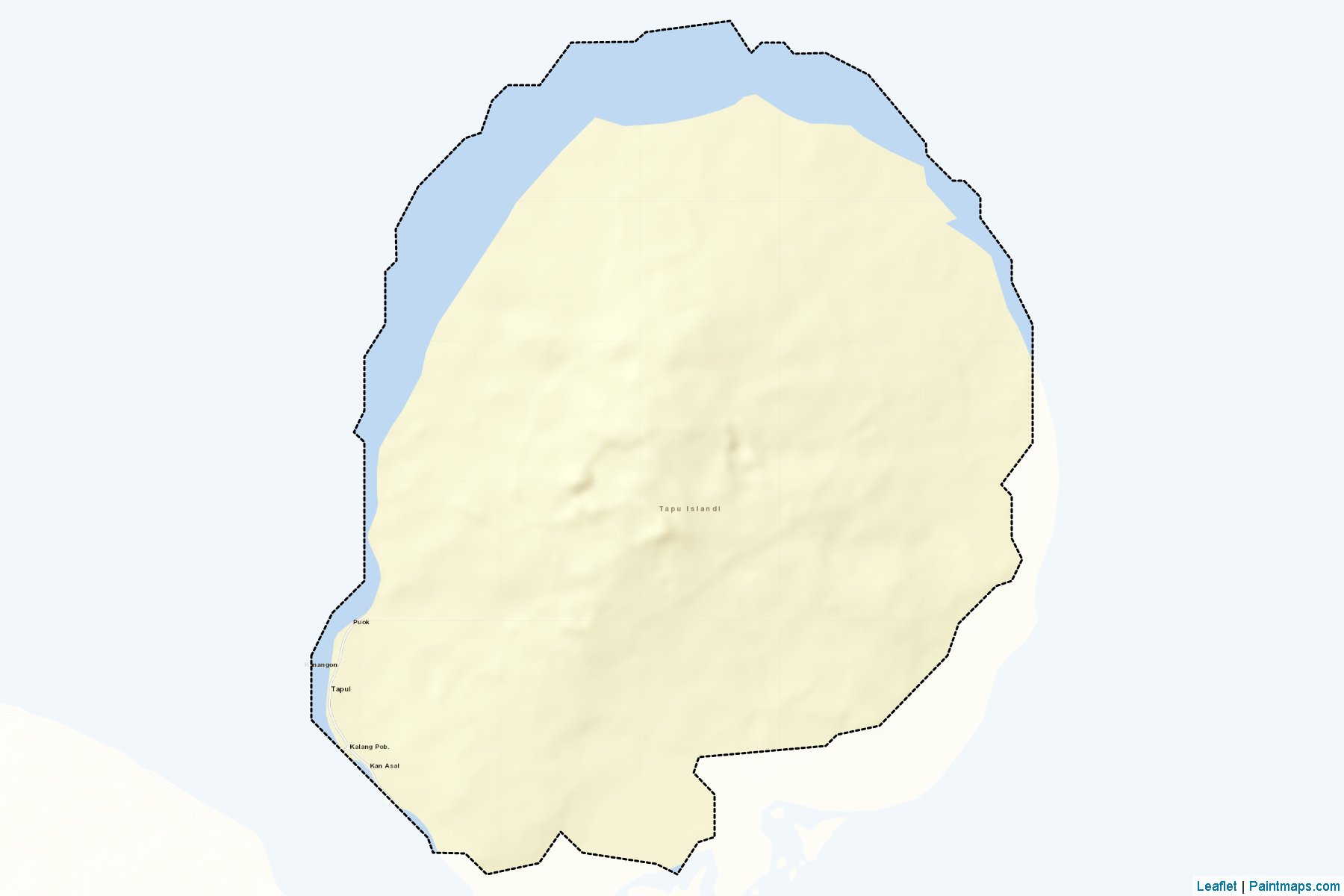 Tapul (Sulu) Map Cropping Samples-2