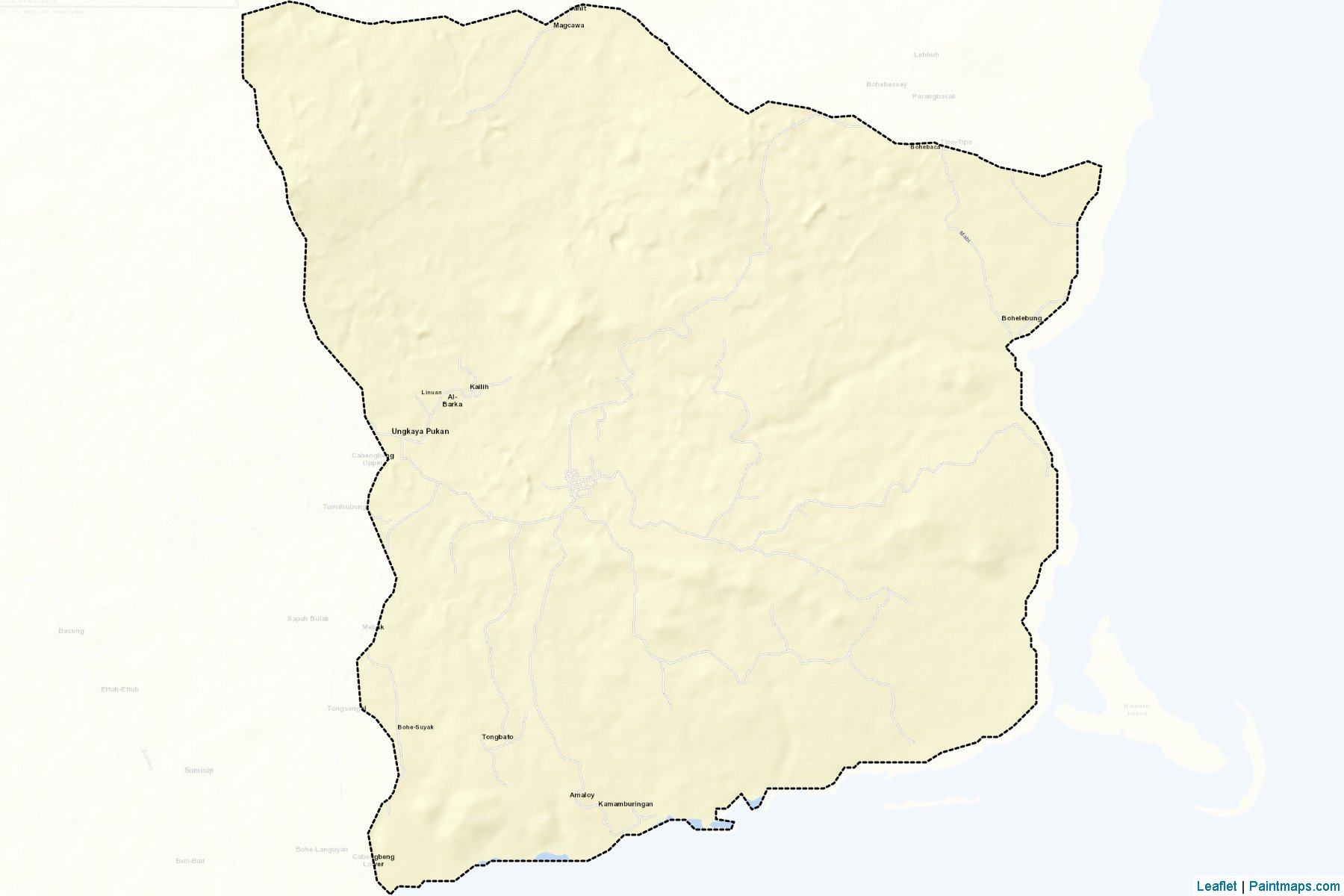 Tipo-tipo (Basilan) Map Cropping Samples-2