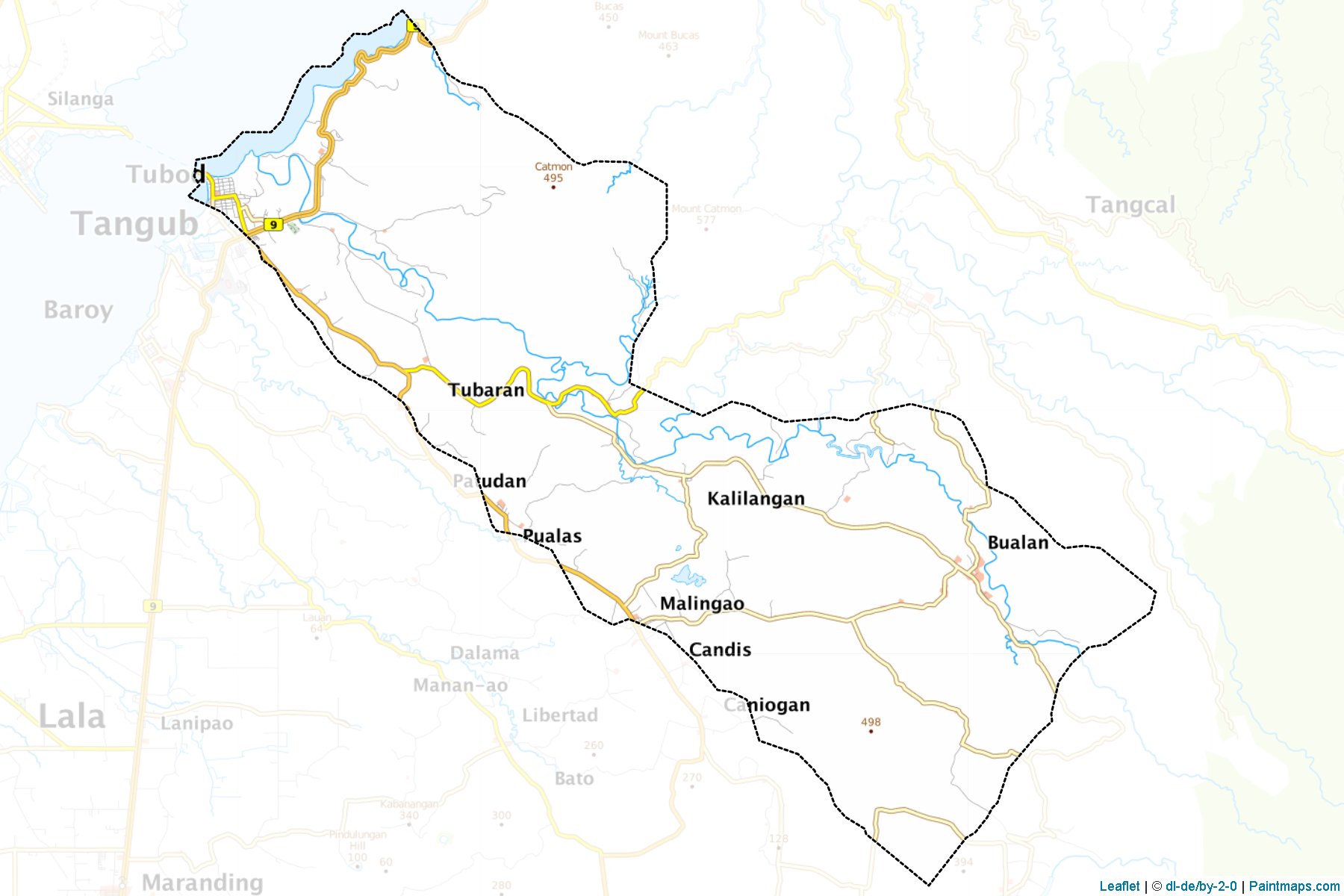 Tubod (Lanao del Norte) Map Cropping Samples-1