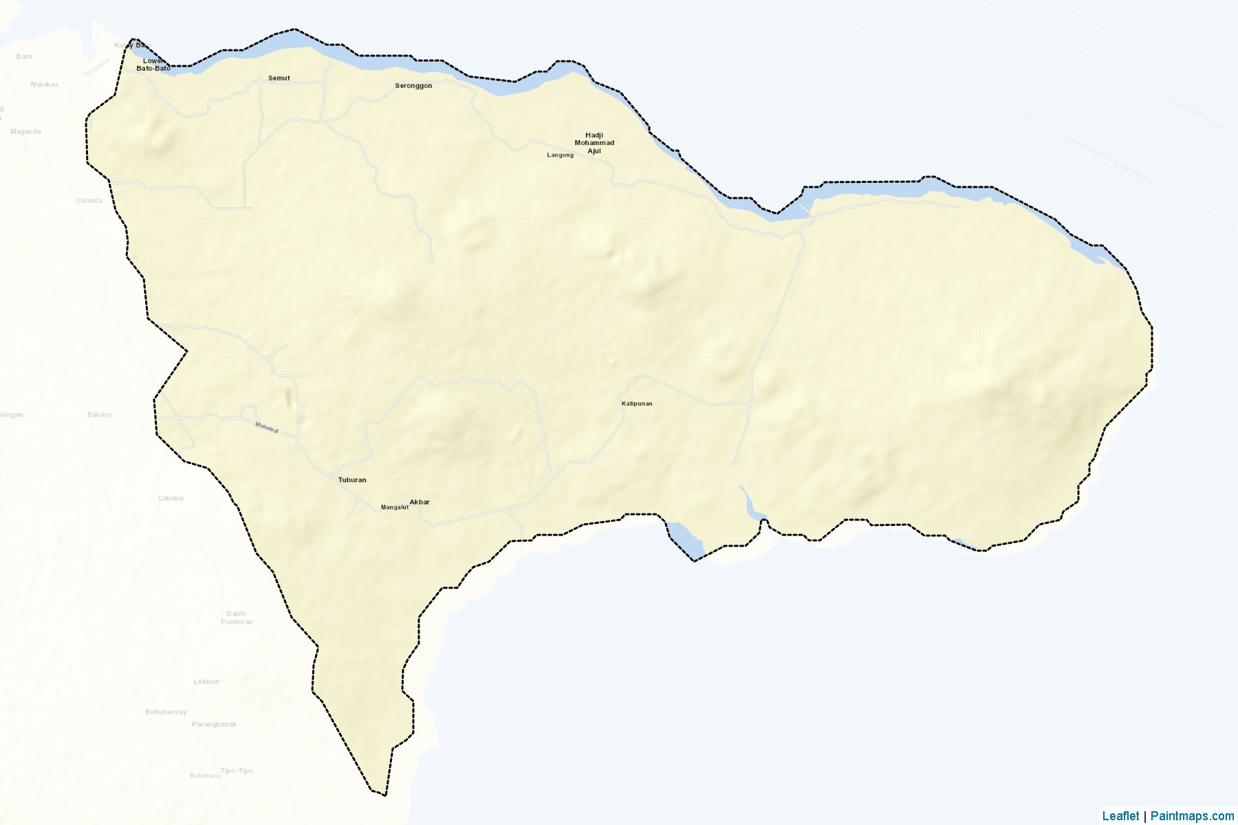 Tuburan (Basilan) Map Cropping Samples-2