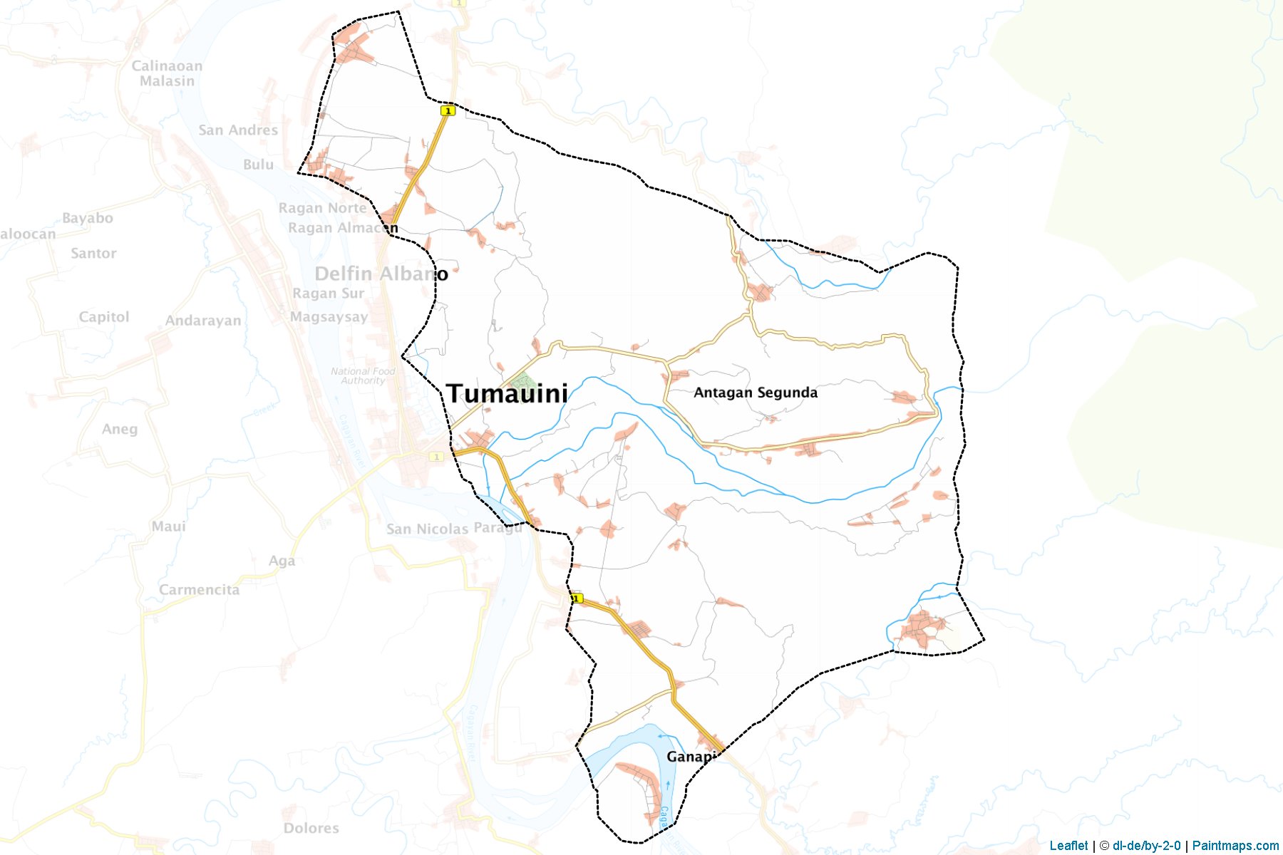 Tumauini (Isabela) Map Cropping Samples-1