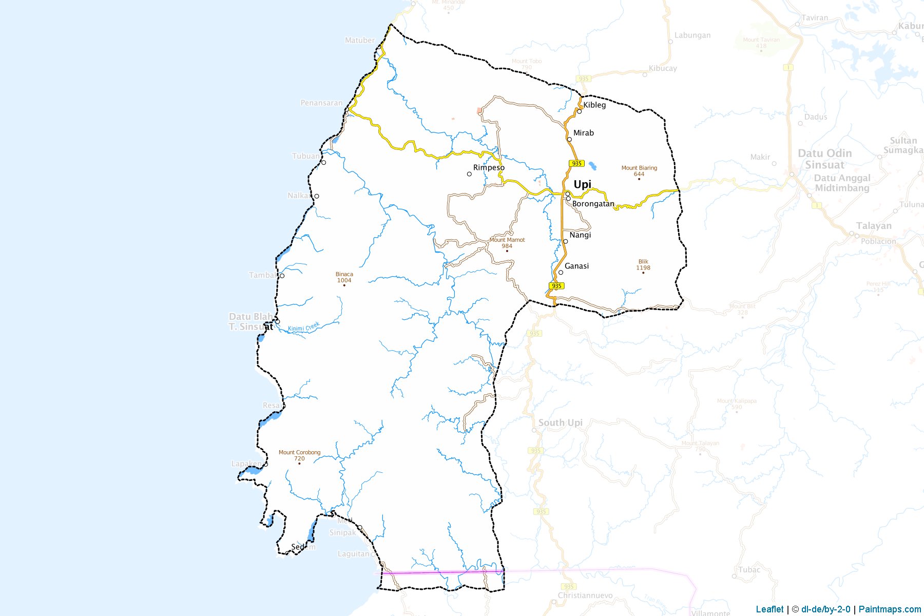 Upi (Maguindanao) Map Cropping Samples-1