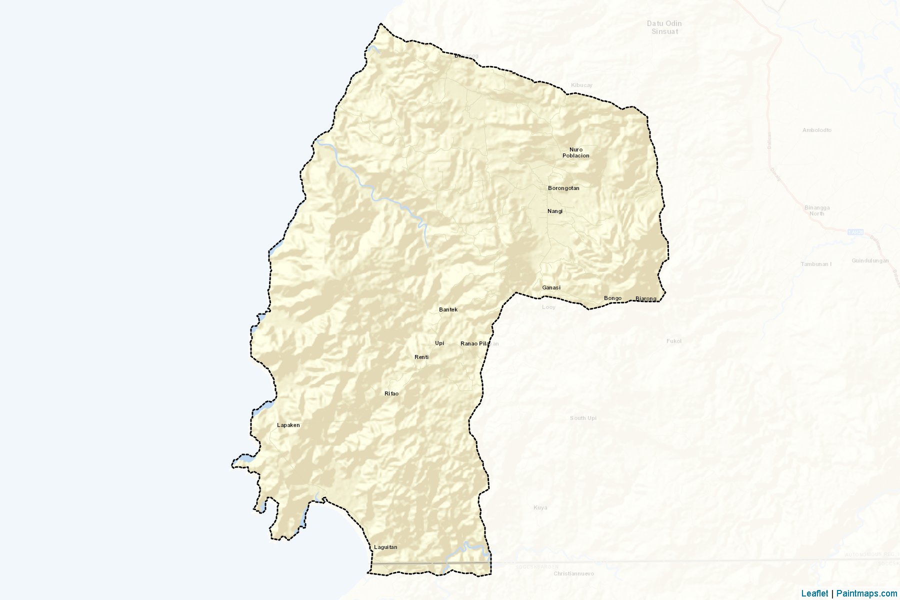 Upi (Maguindanao) Map Cropping Samples-2