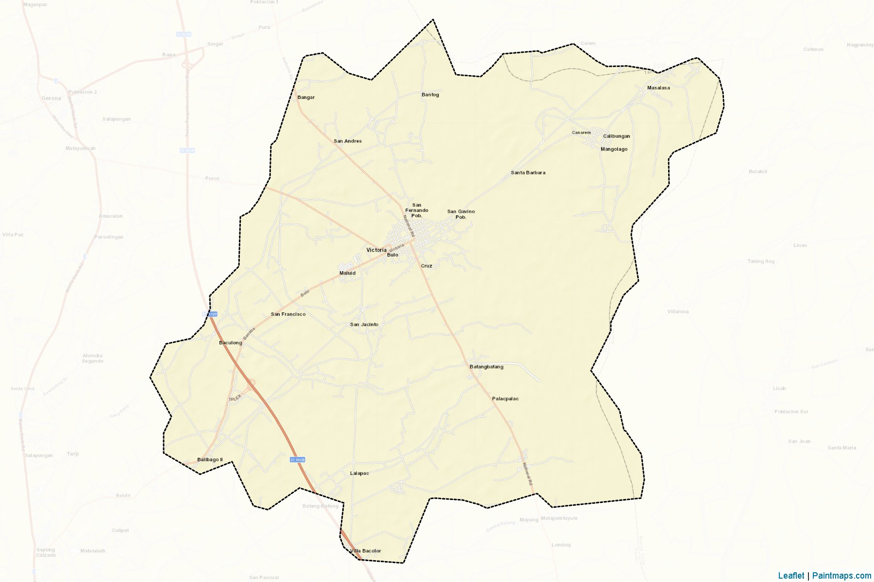 Victoria (Tarlac) Map Cropping Samples-2