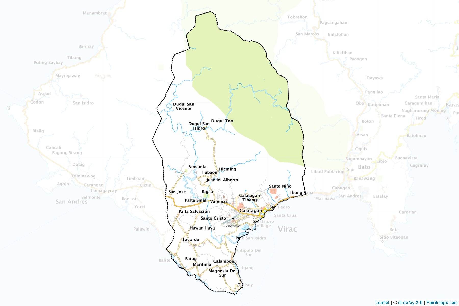 Virac (Catanduanes) Map Cropping Samples-1