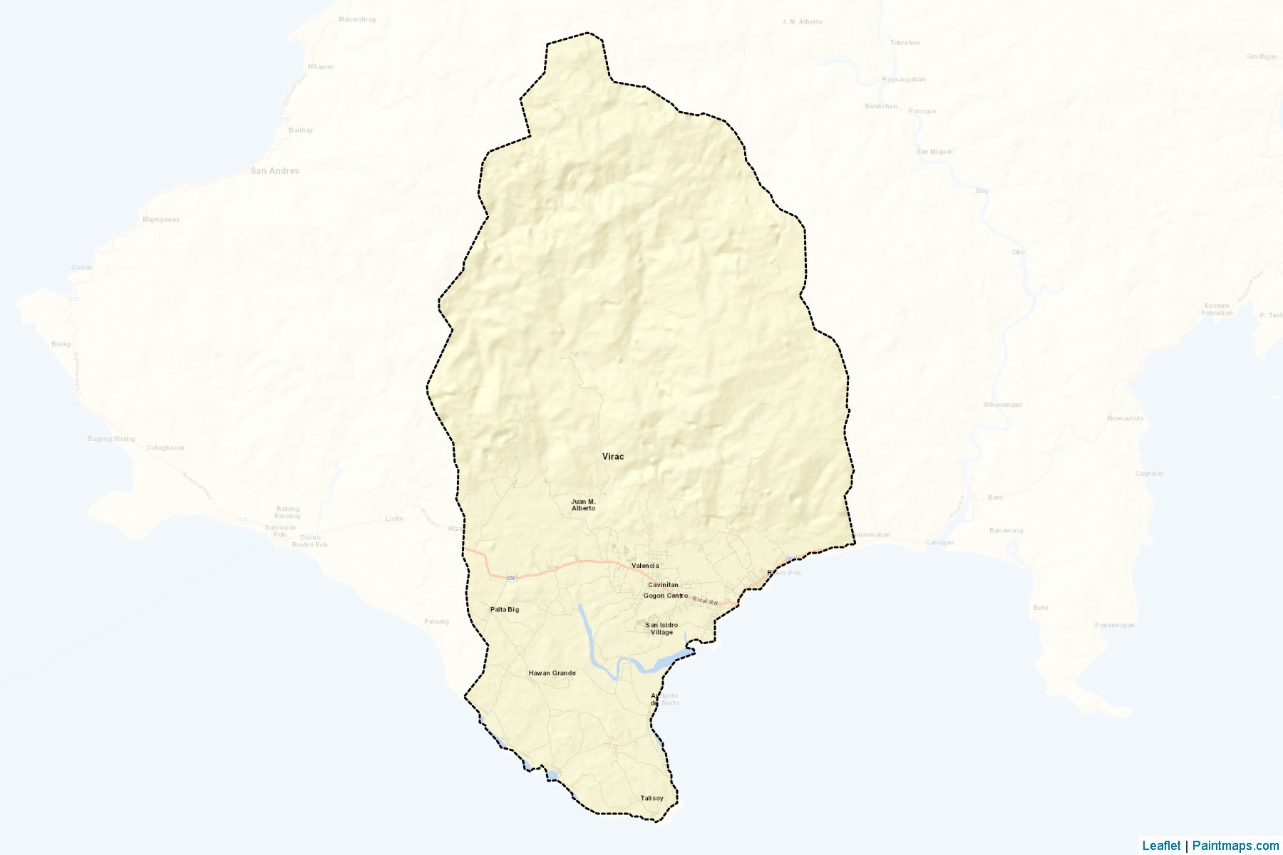 Virac (Catanduanes) Map Cropping Samples-2