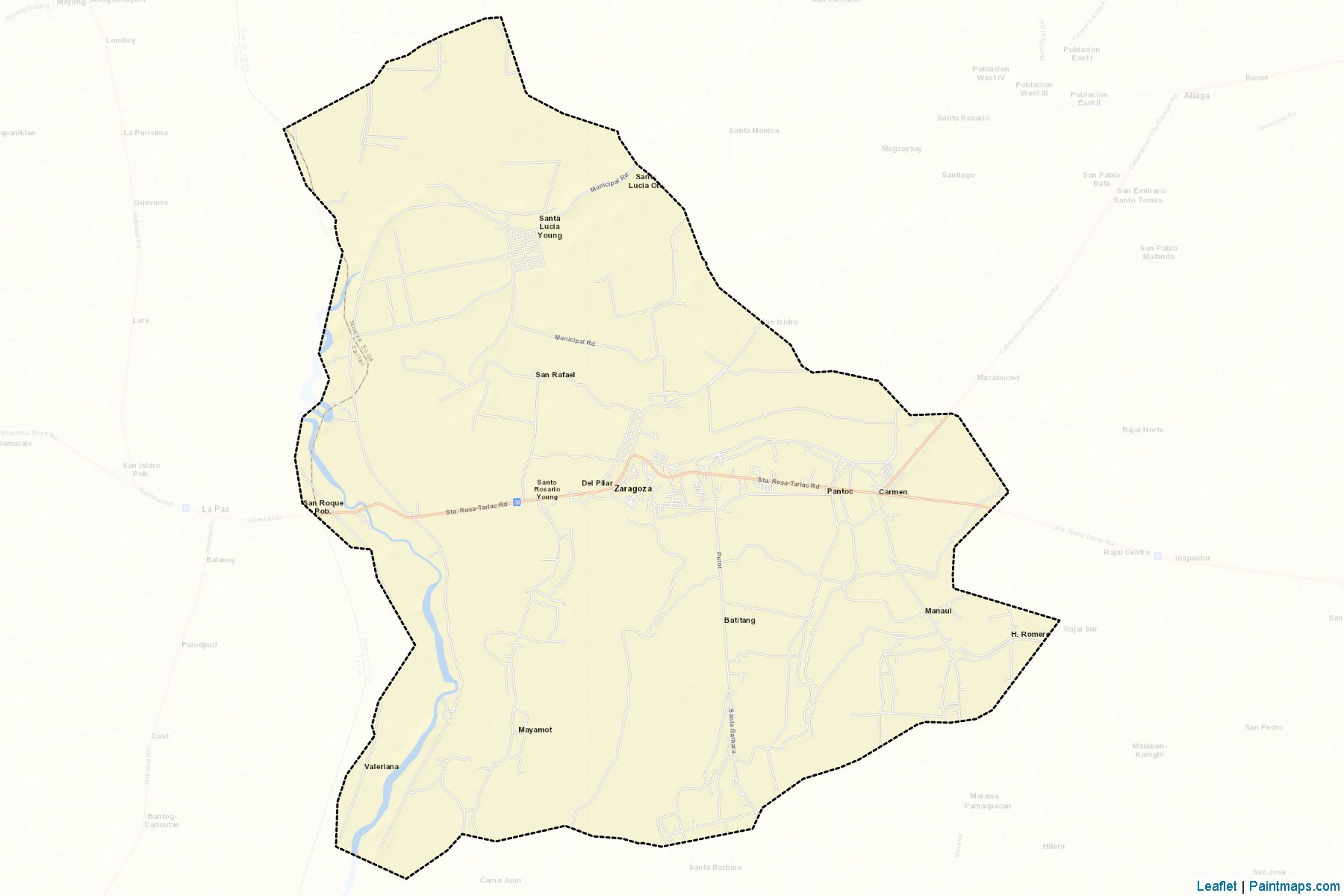 Muestras de recorte de mapas Zaragosa (Nueva Ecija)-2