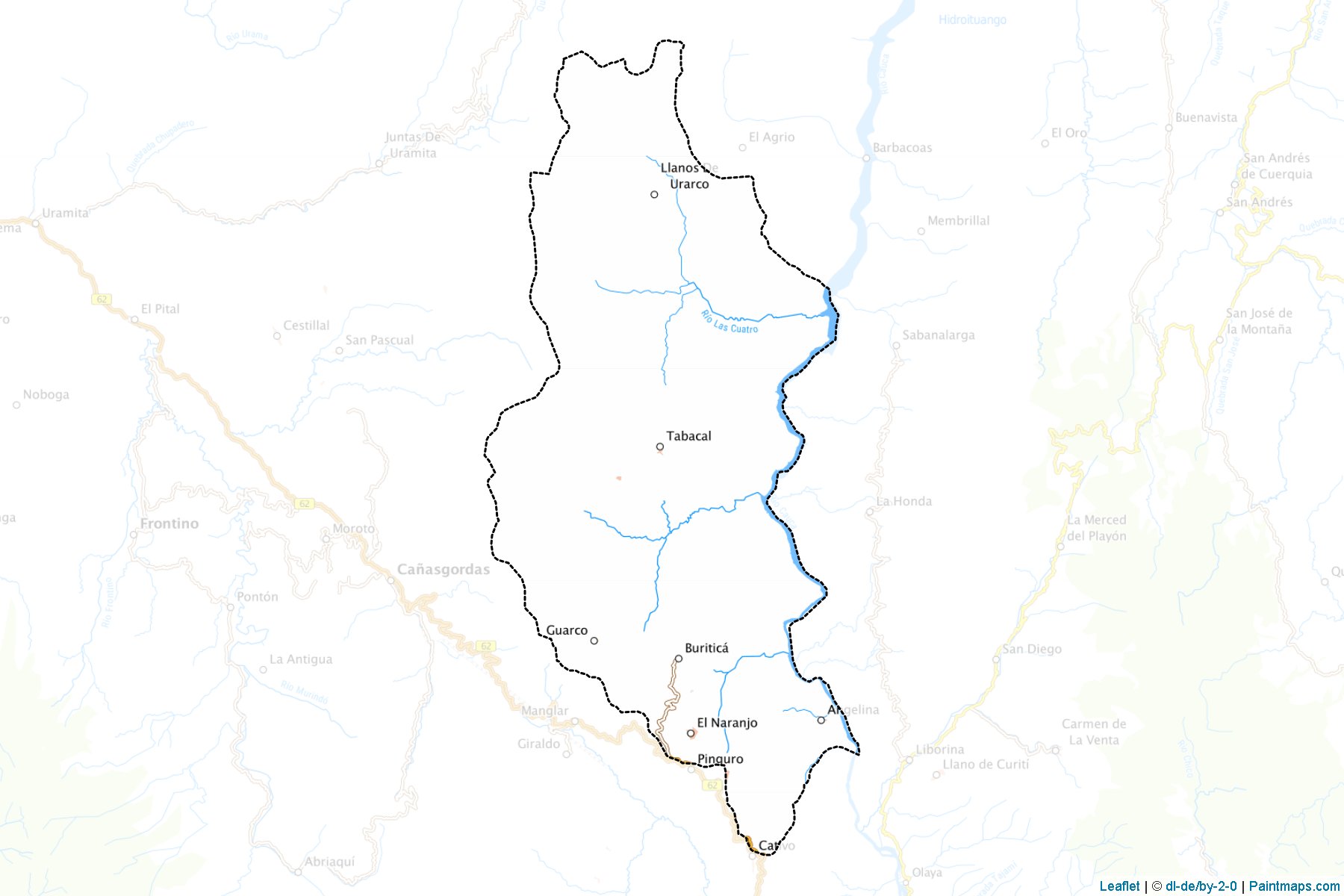 Muestras de recorte de mapas Buriticá (Antioquia)-1