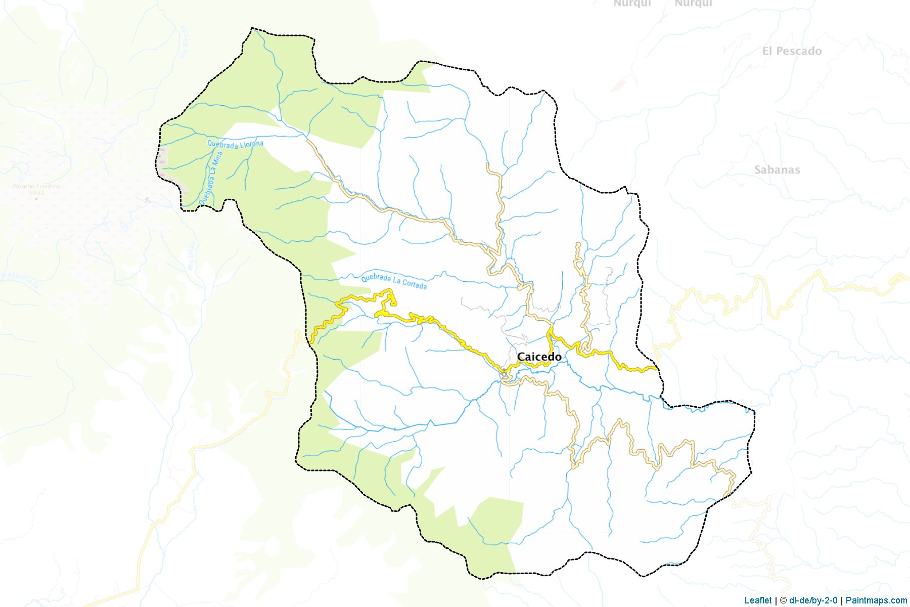 Muestras de recorte de mapas Caicedo (Antioquia)-1