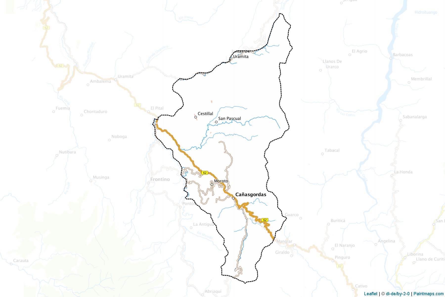 Cañasgordas (Antioquia) Map Cropping Samples-1