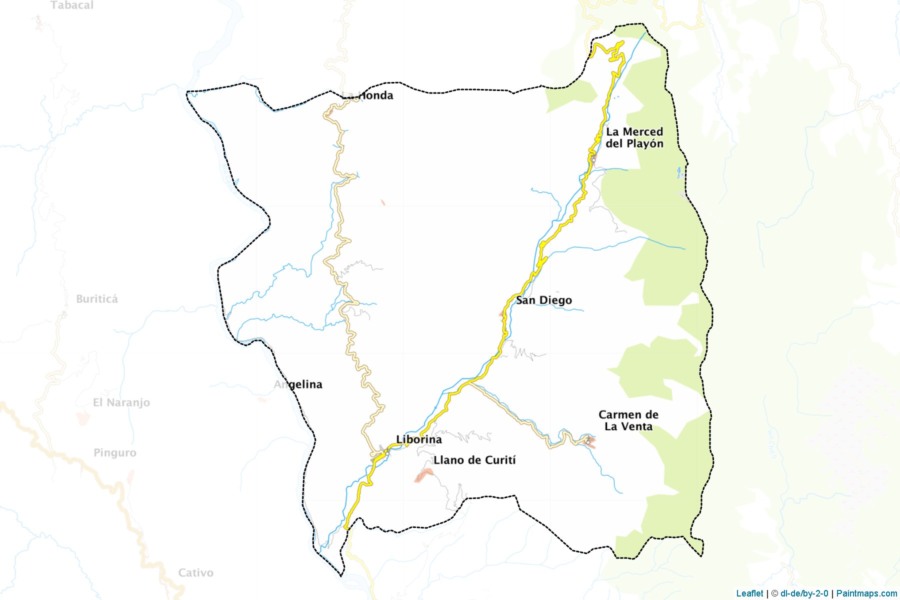 Liborina (Antioquia) Map Cropping Samples-1