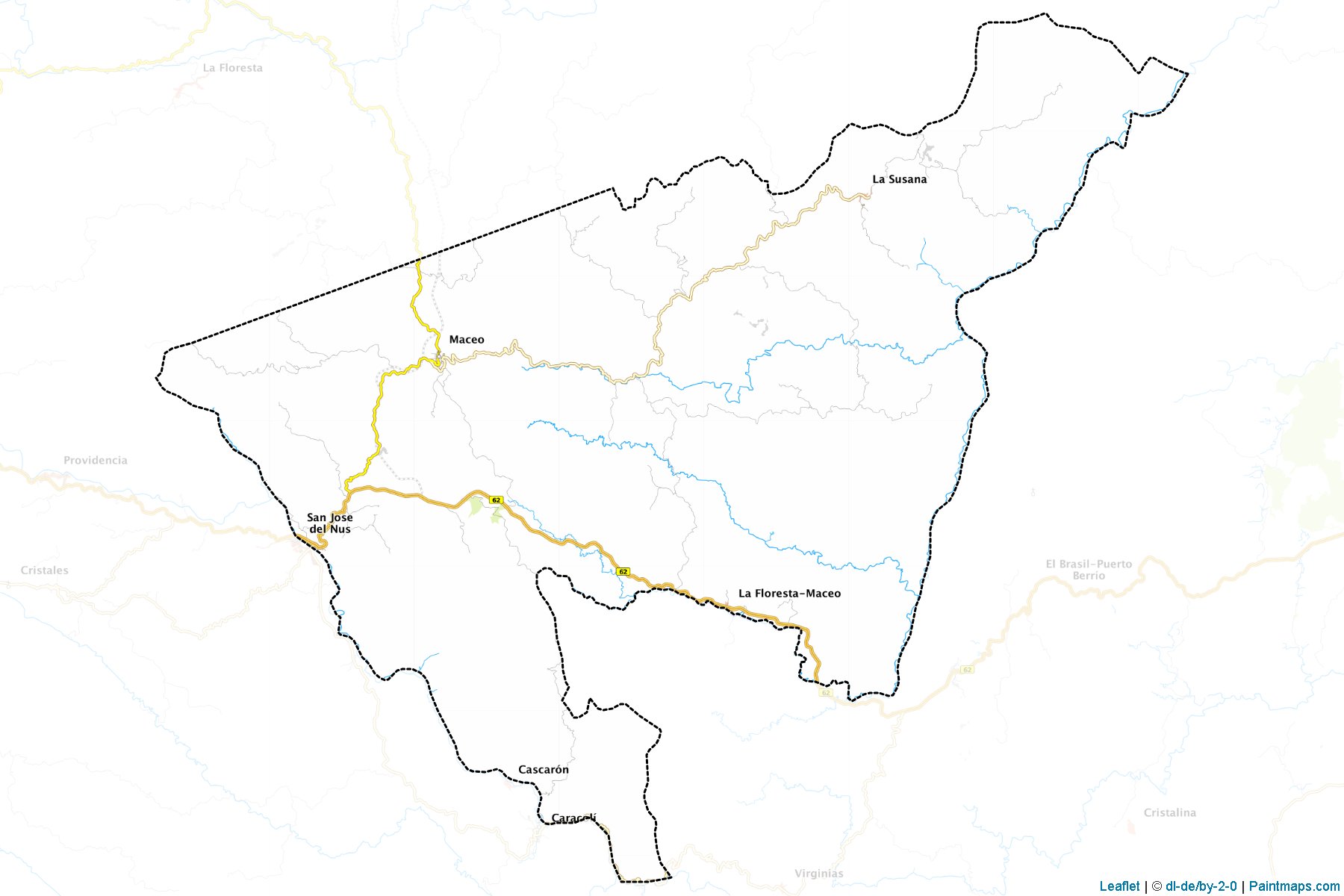 Muestras de recorte de mapas Maceo (Antioquia)-1