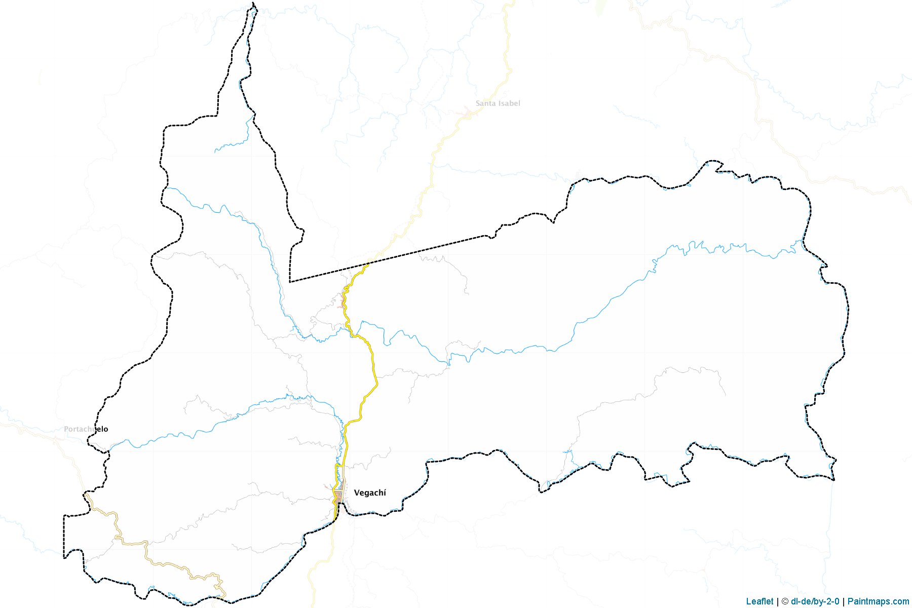 Muestras de recorte de mapas Vegachí (Antioquia)-1