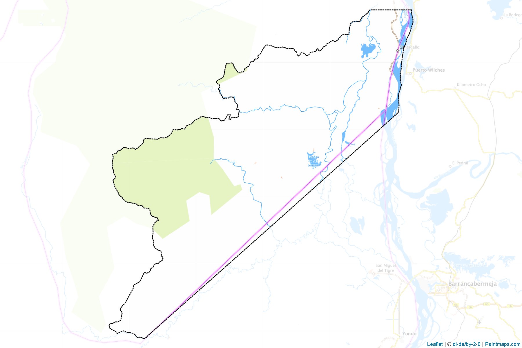 Muestras de recorte de mapas Cantagallo (Bolívar)-1