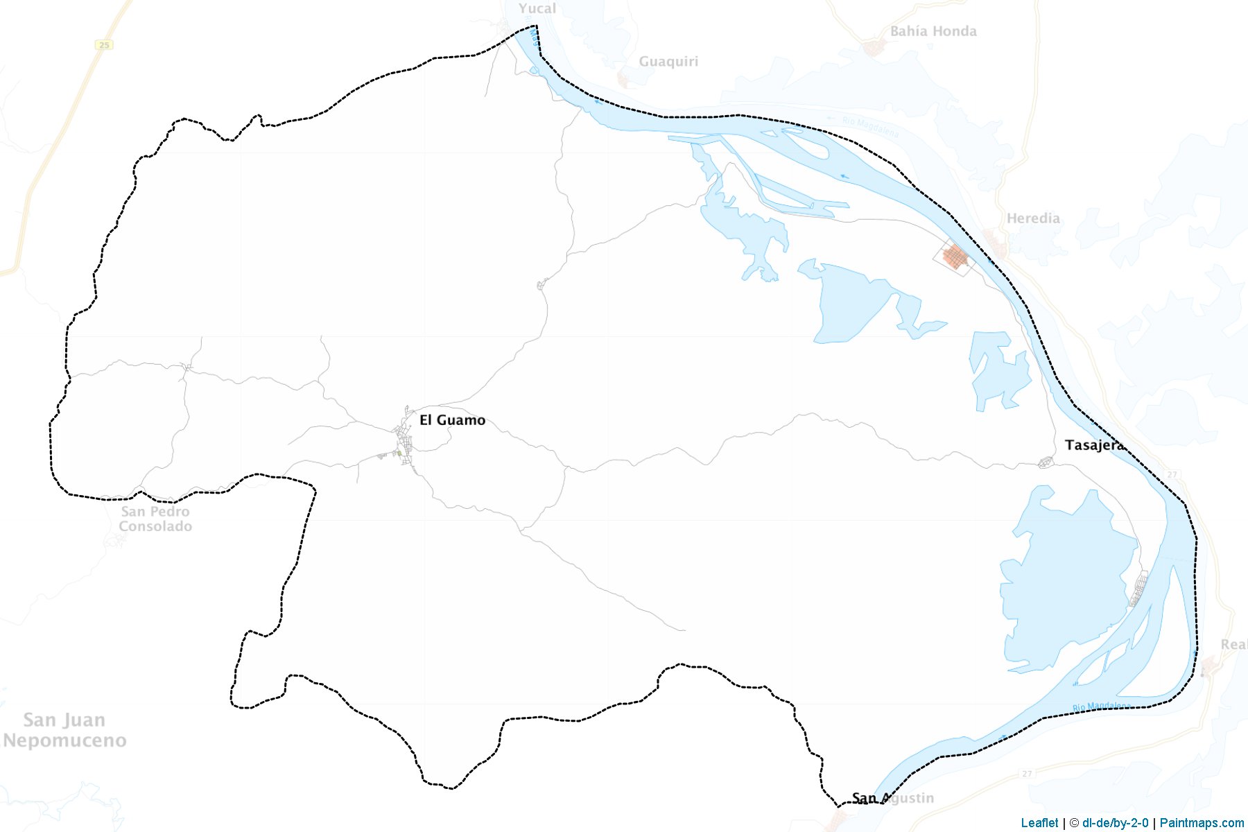 Muestras de recorte de mapas El Guamo (Bolívar)-1