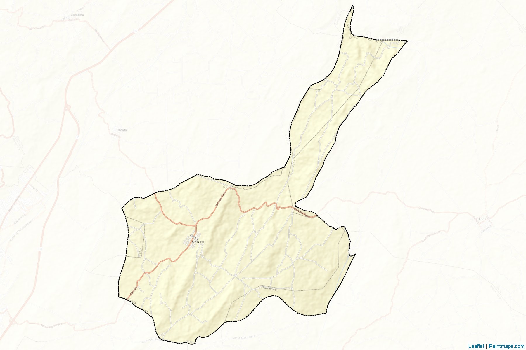 Muestras de recorte de mapas Chivatá (Boyacá)-2