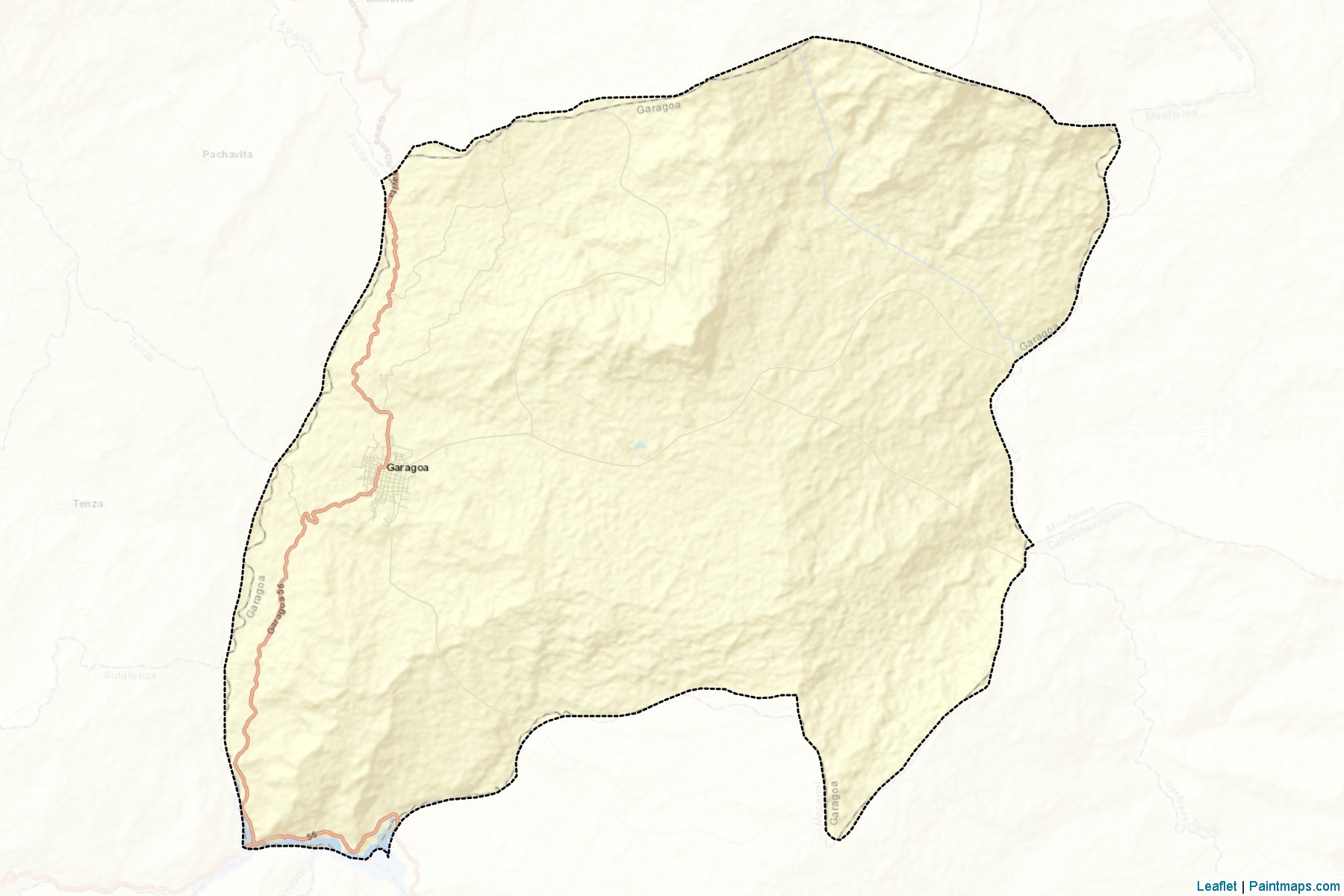 Muestras de recorte de mapas Garagoa (Boyacá)-2