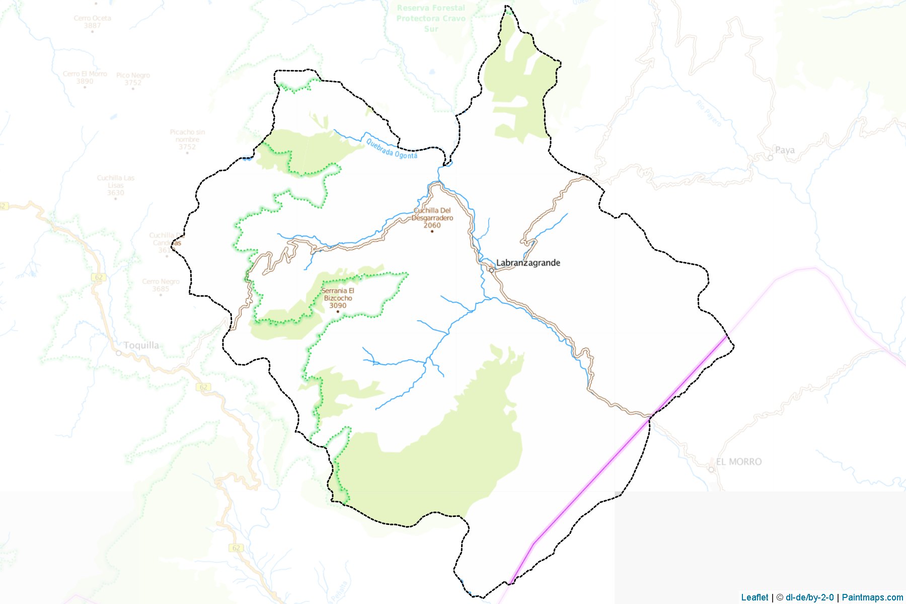 Muestras de recorte de mapas Labranzagrande (Boyacá)-1