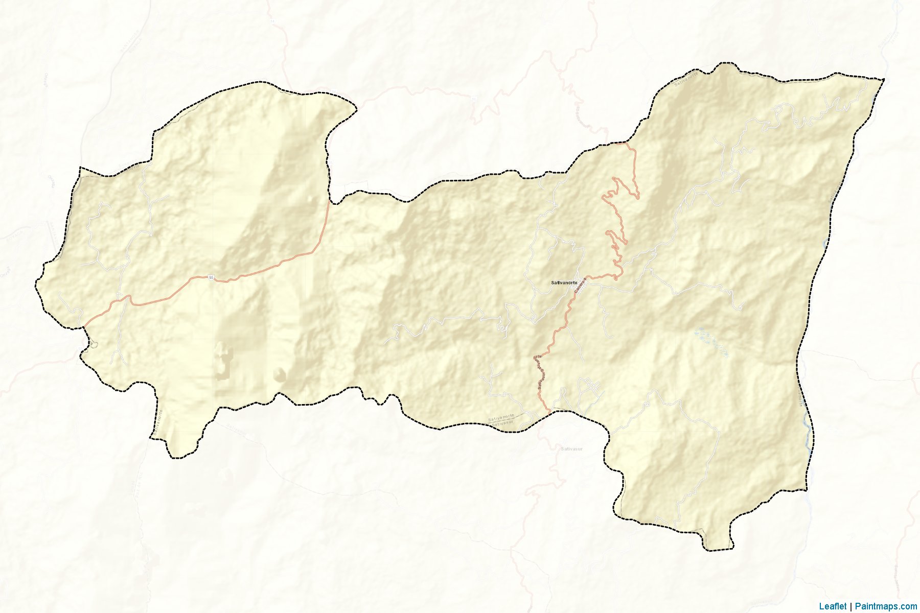 Muestras de recorte de mapas Sativanorte (Boyacá)-2