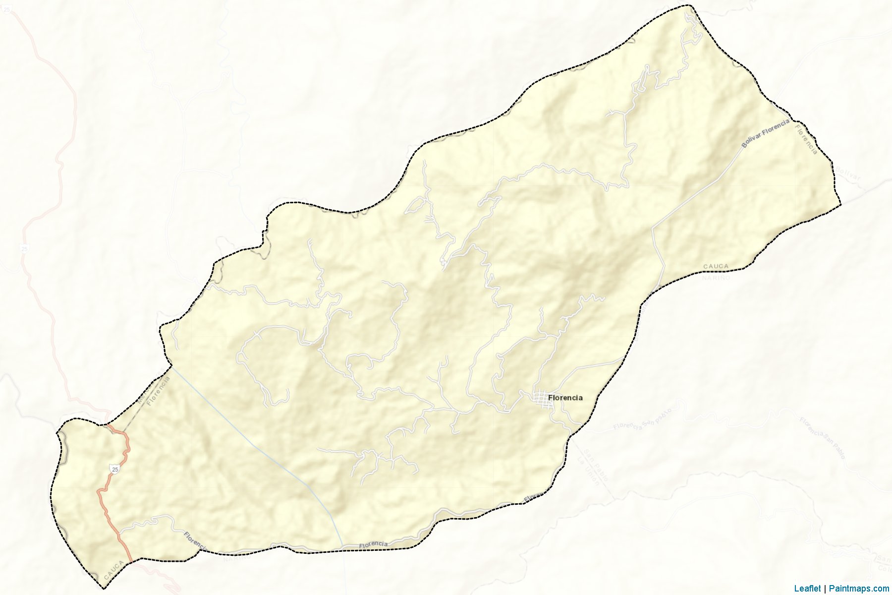 Muestras de recorte de mapas Florencia (Cauca)-2