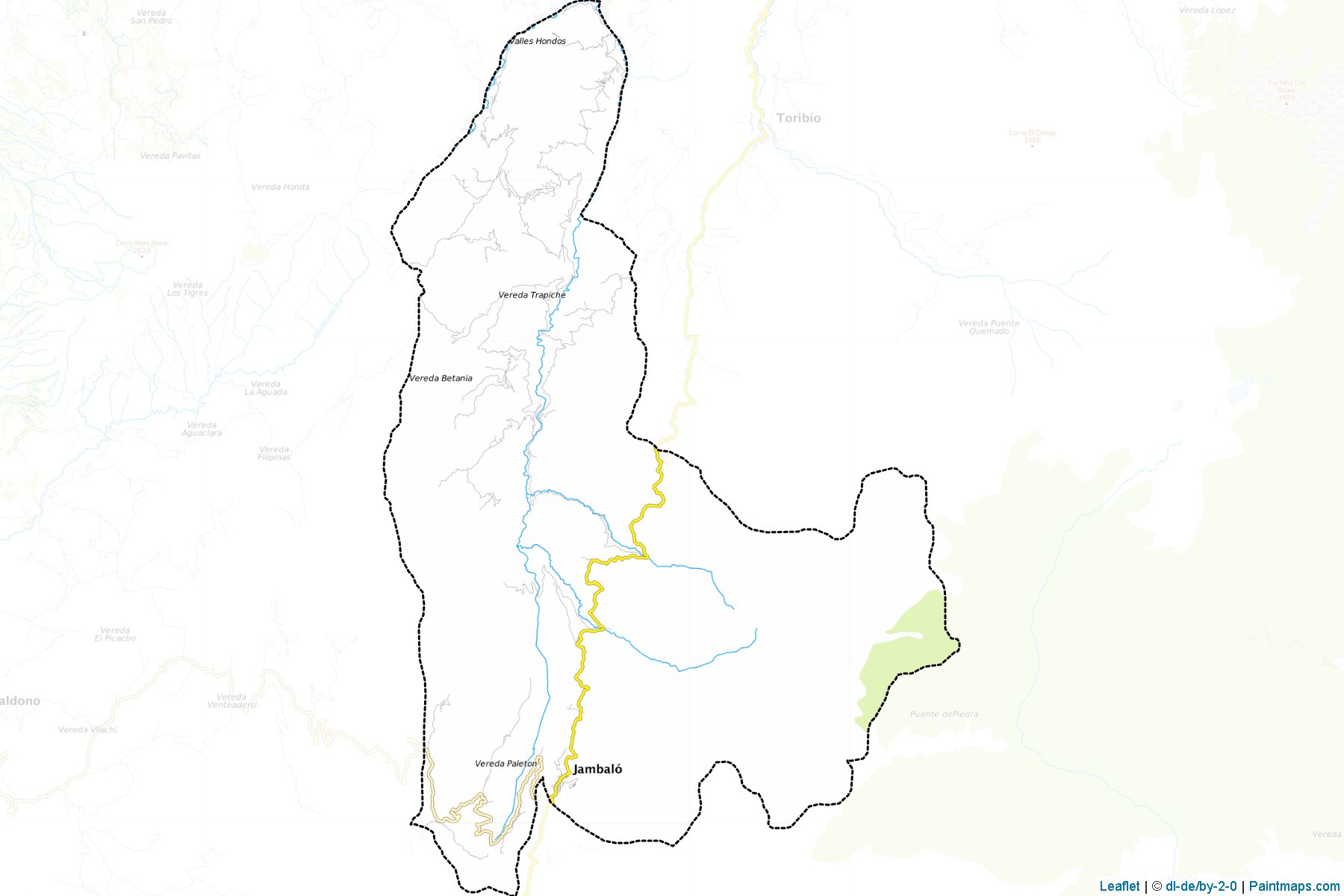 Muestras de recorte de mapas Jambaló (Cauca)-1