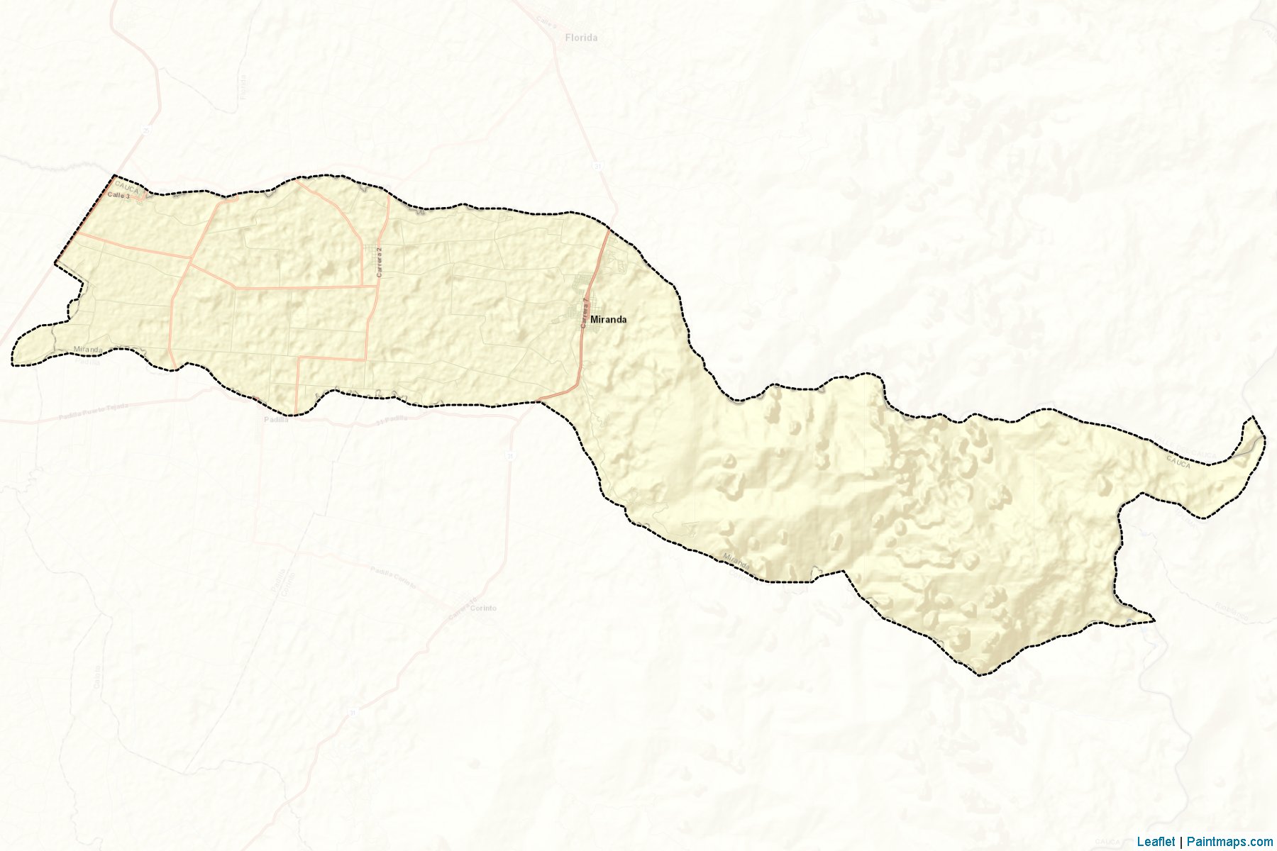 Muestras de recorte de mapas Miranda (Cauca)-2