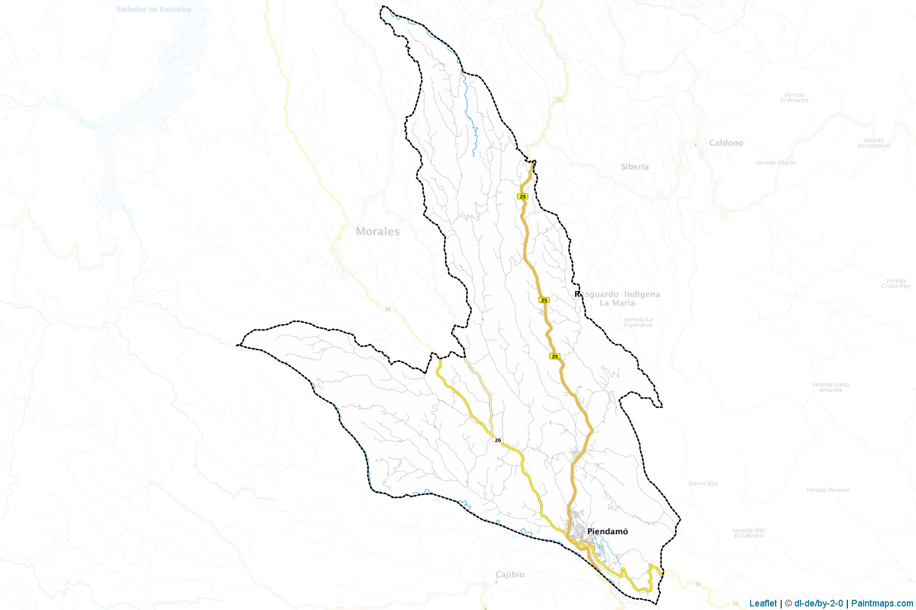 Piendamó (Cauca) Map Cropping Samples-1