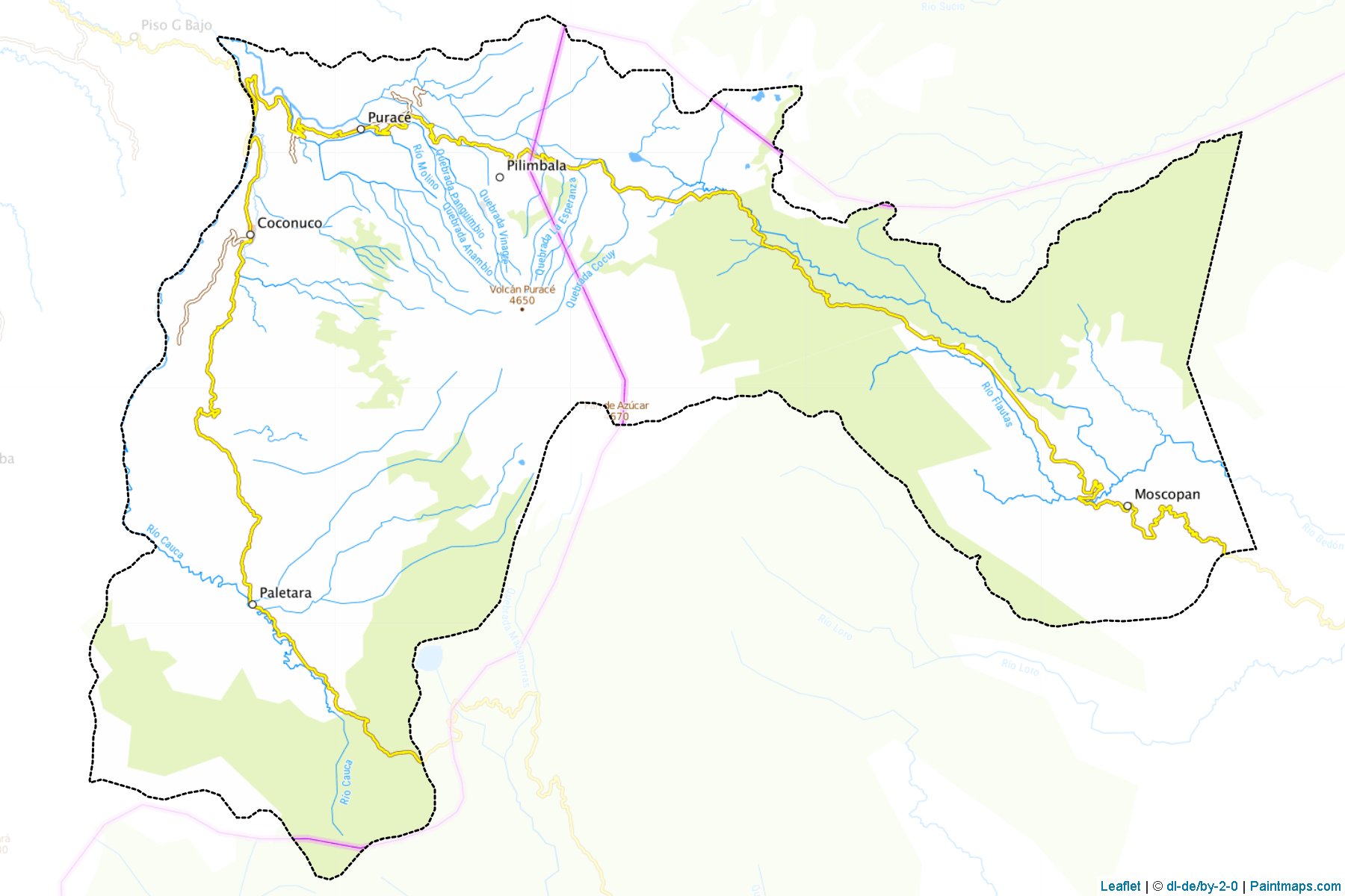 Puracé (Cauca) Map Cropping Samples-1