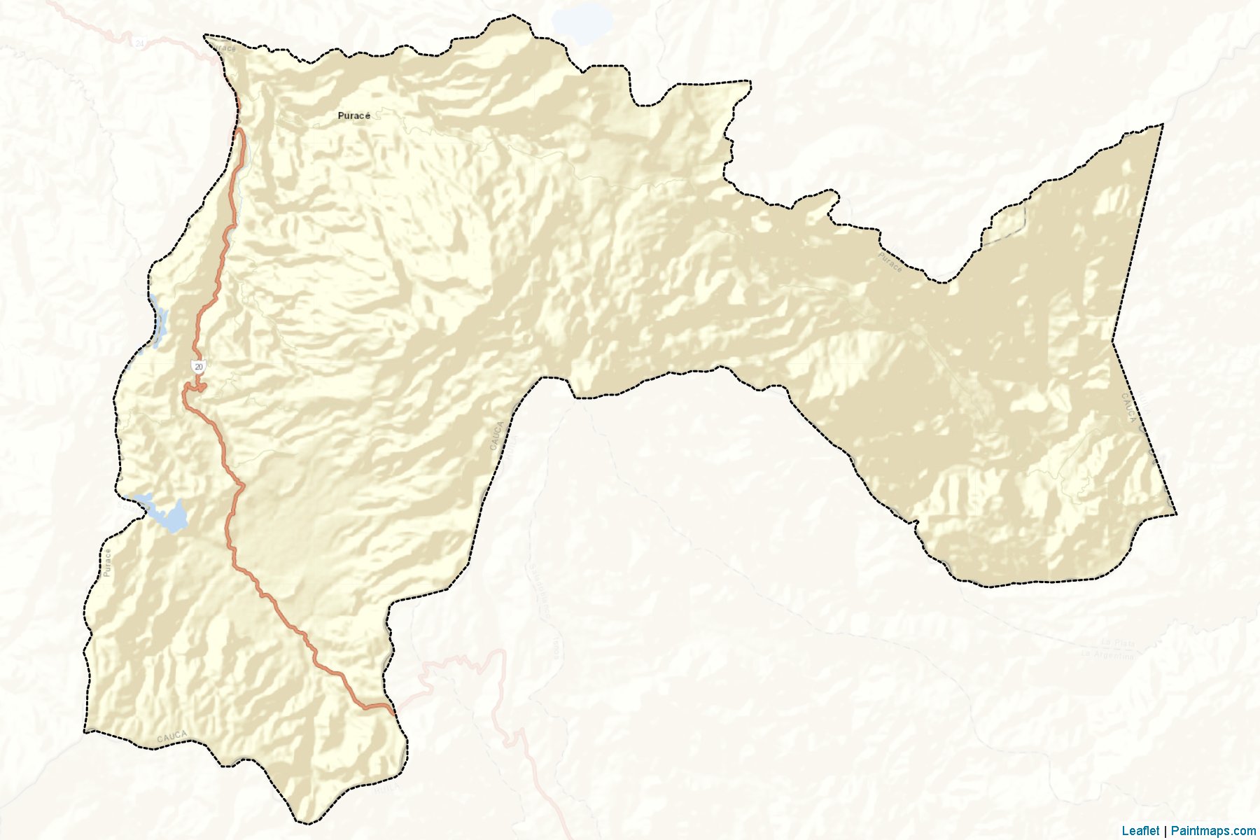 Muestras de recorte de mapas Puracé (Cauca)-2