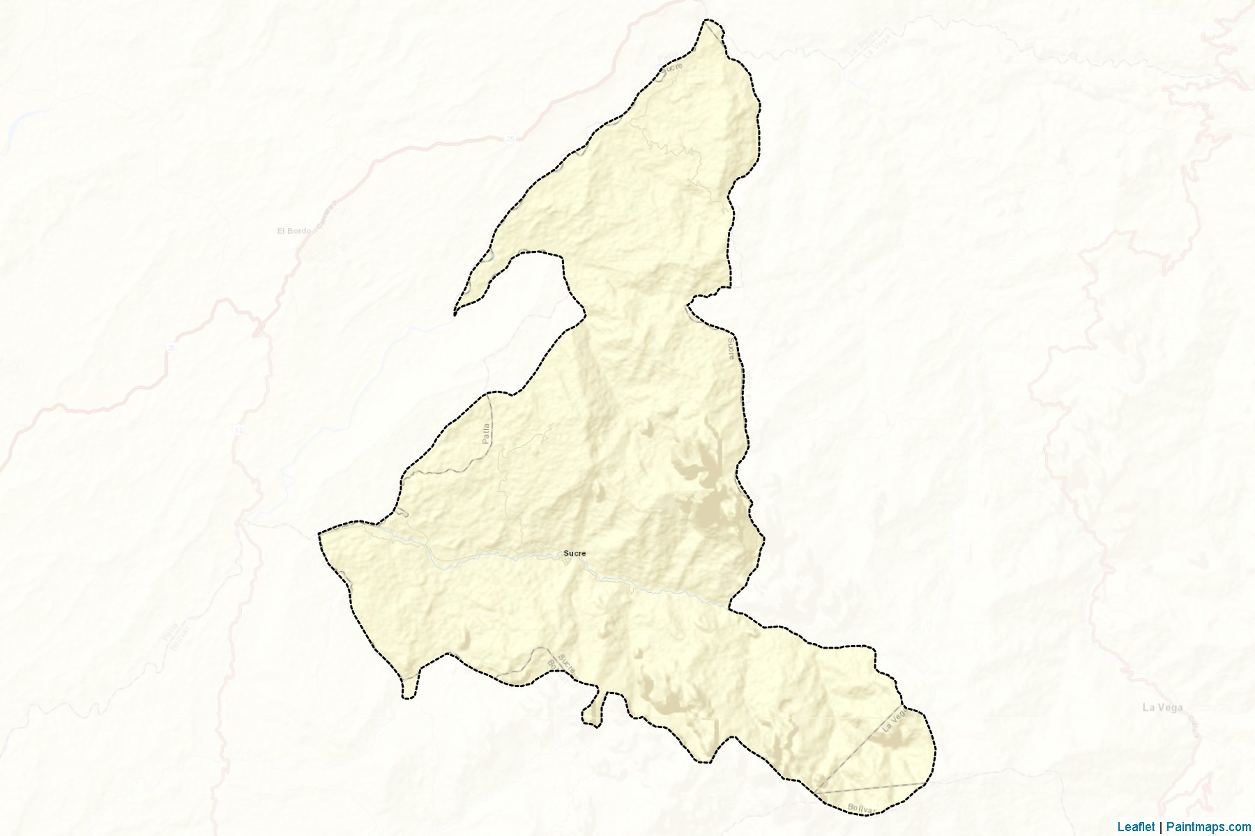 Sucre (Cauca) Map Cropping Samples-2