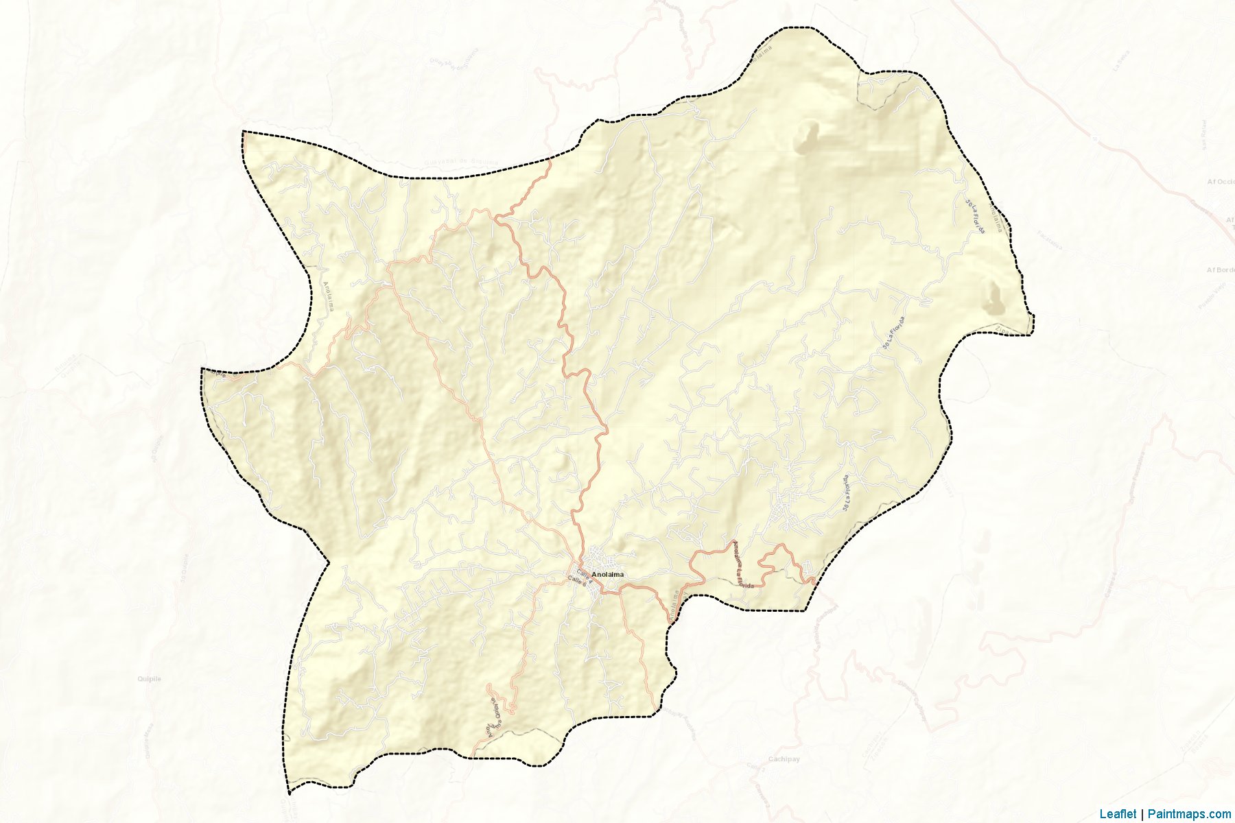 Anolaima (Cundinamarca) Map Cropping Samples-2