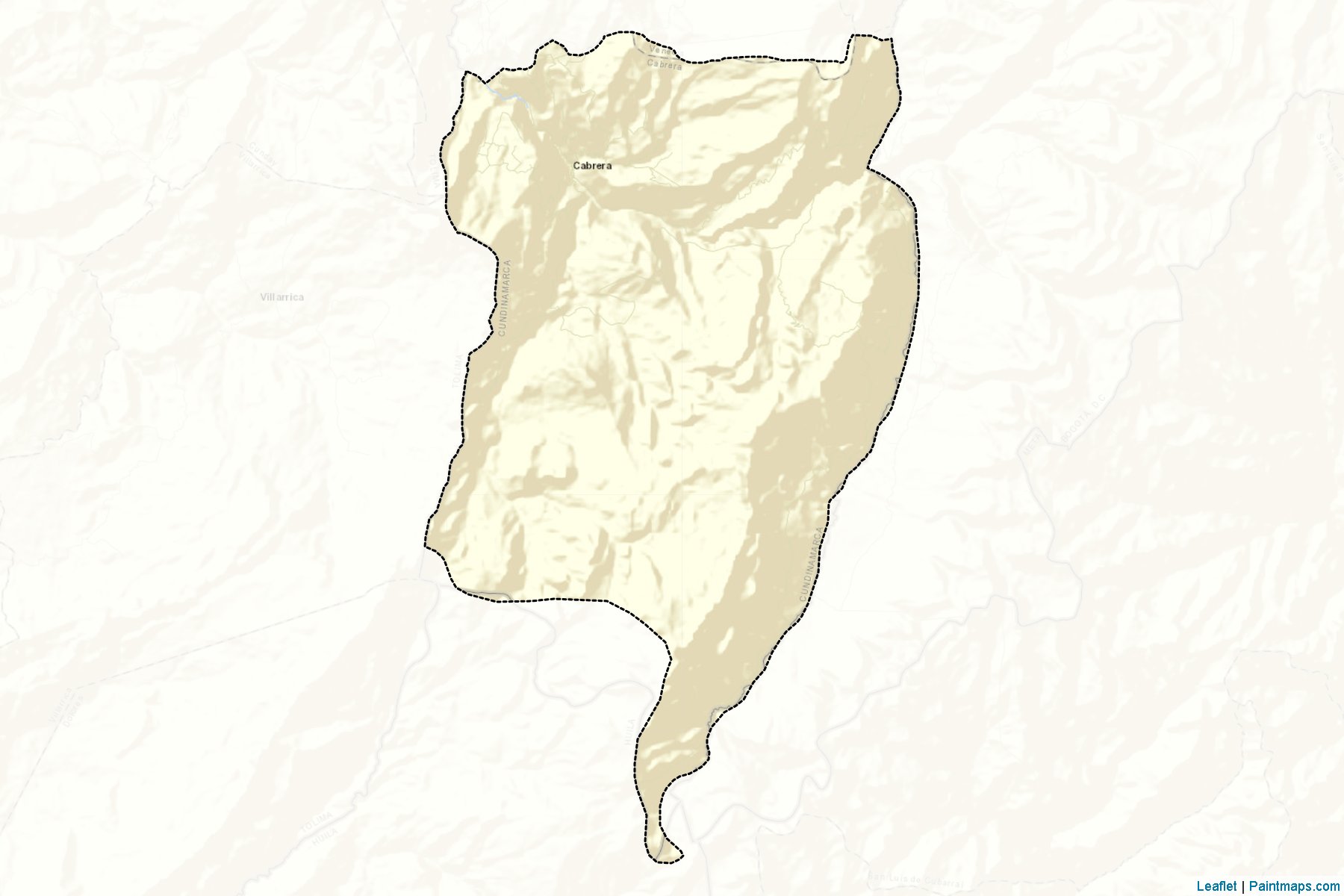 Cabrera (Cundinamarca) Map Cropping Samples-2