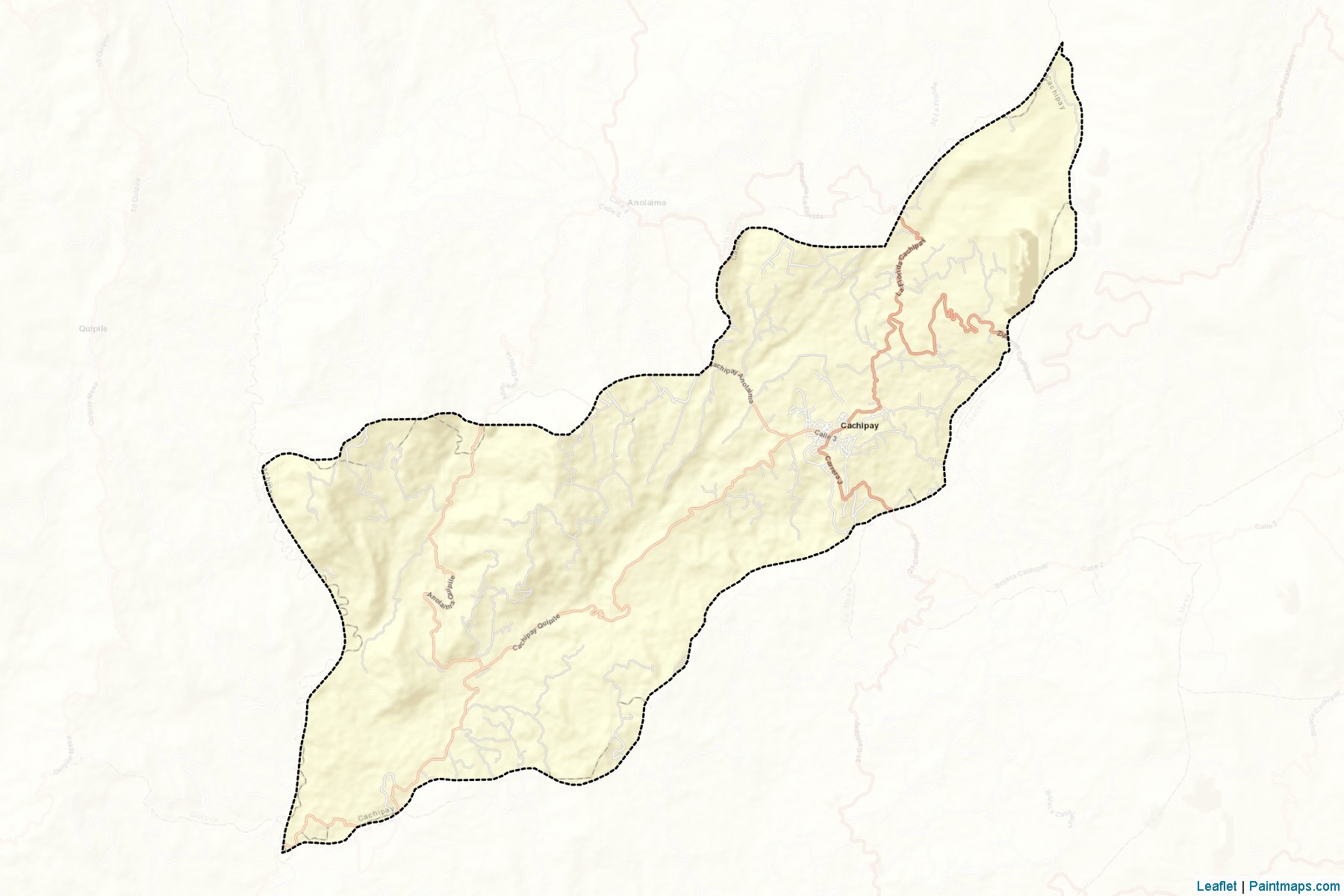 Cachipay (Cundinamarca) Haritası Örnekleri-2