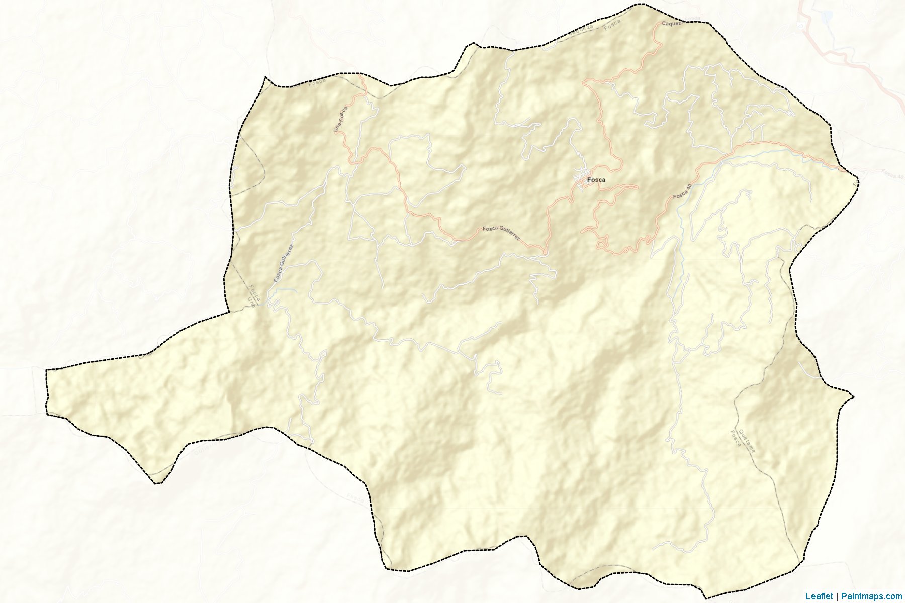 Muestras de recorte de mapas Fosca (Cundinamarca)-2