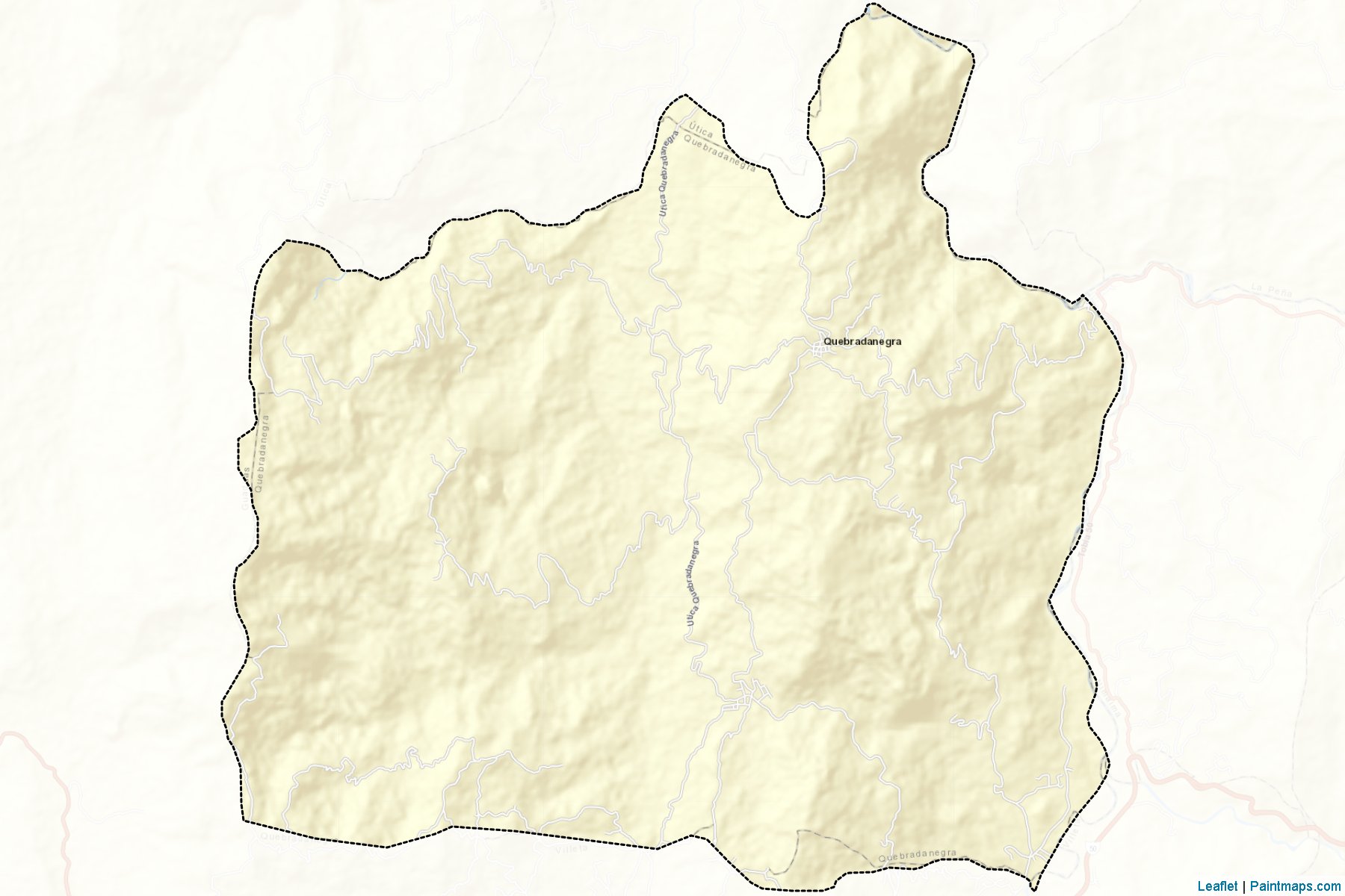 Muestras de recorte de mapas Quebradanegra (Cundinamarca)-2