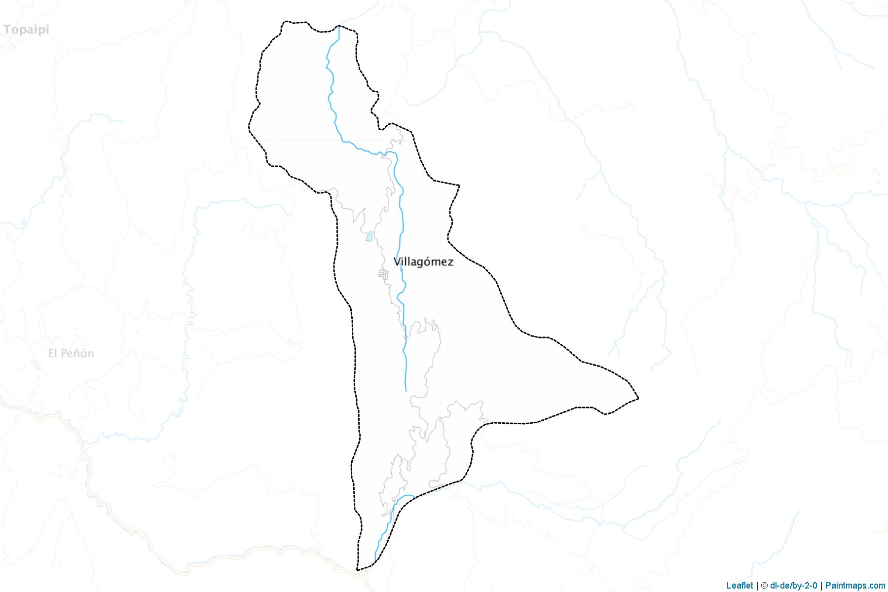 Villagómez (Cundinamarca) Haritası Örnekleri-1