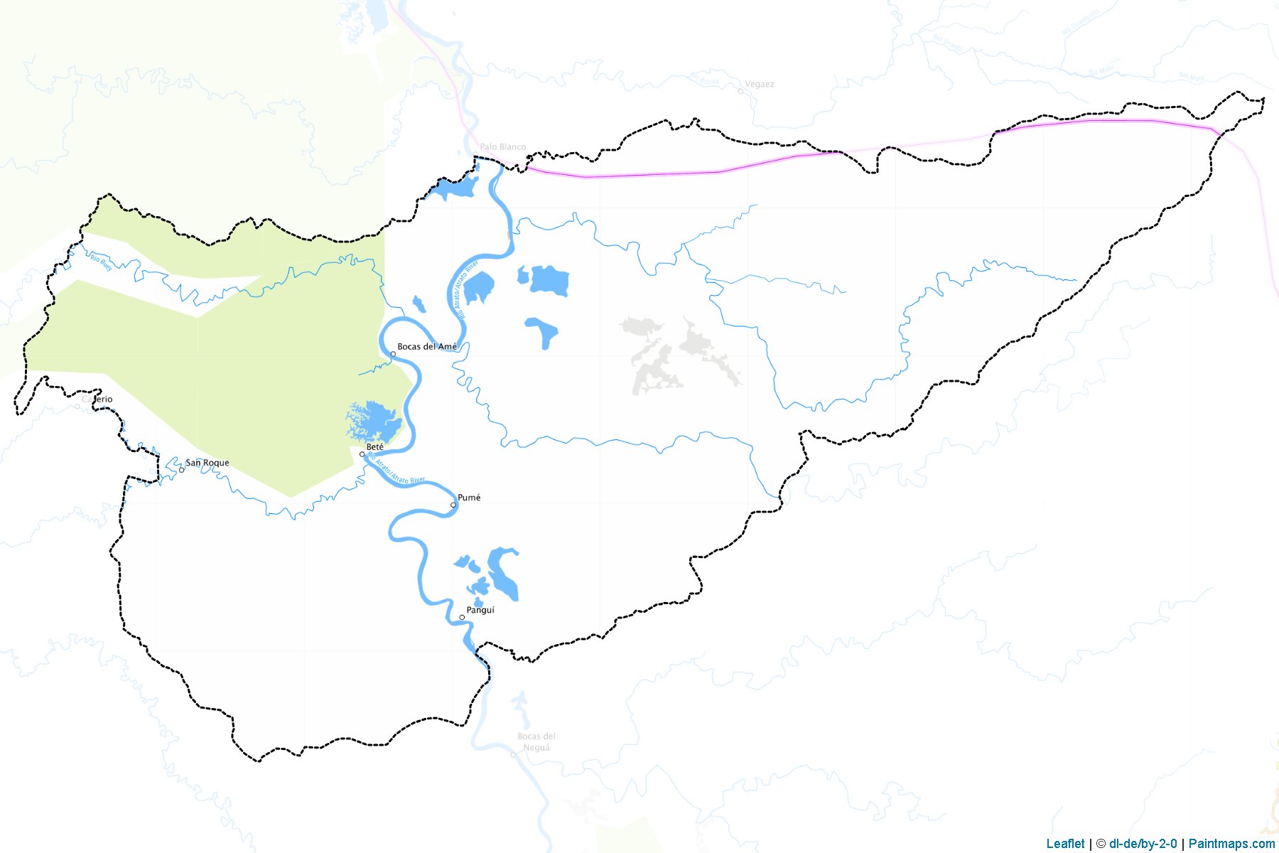 Quibdó (Chocó) Haritası Örnekleri-1