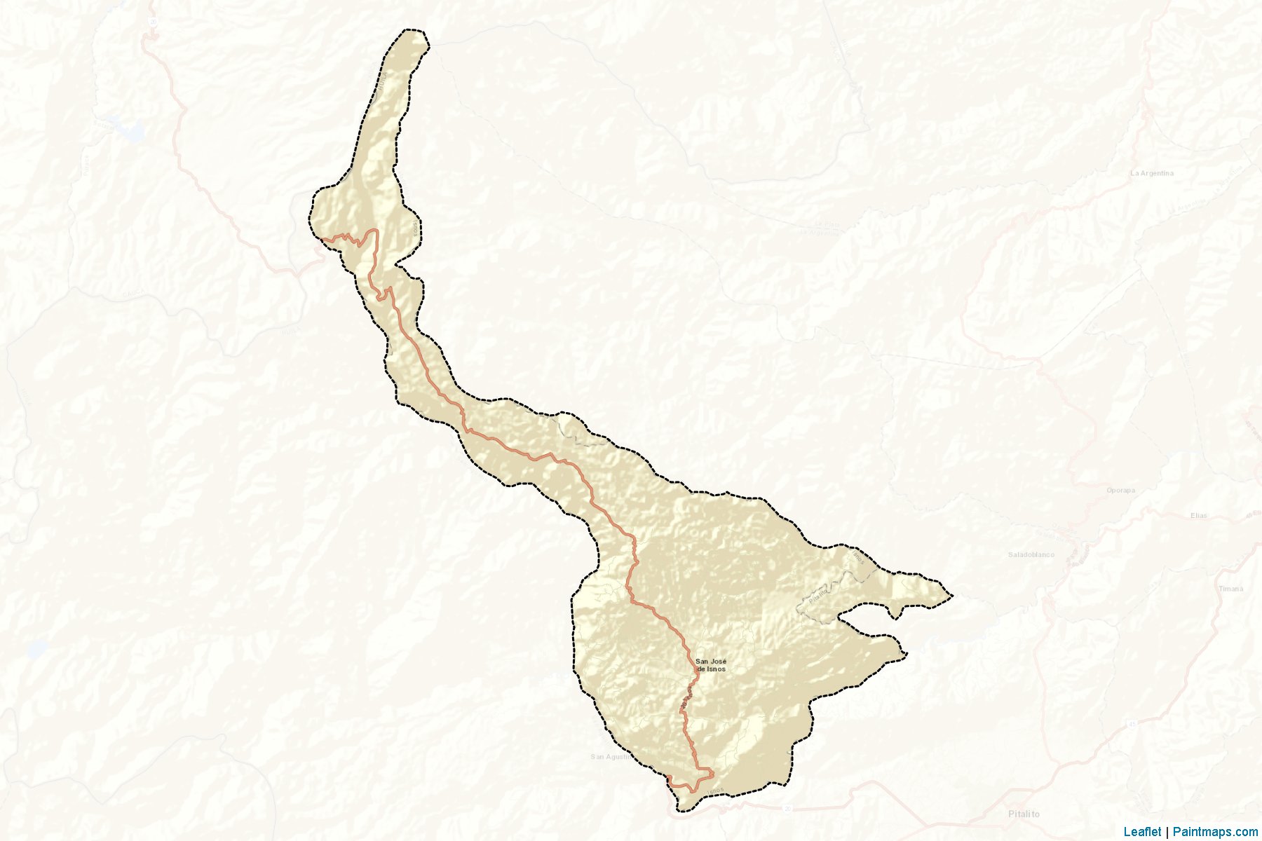 Isnos (Huila) Map Cropping Samples-2